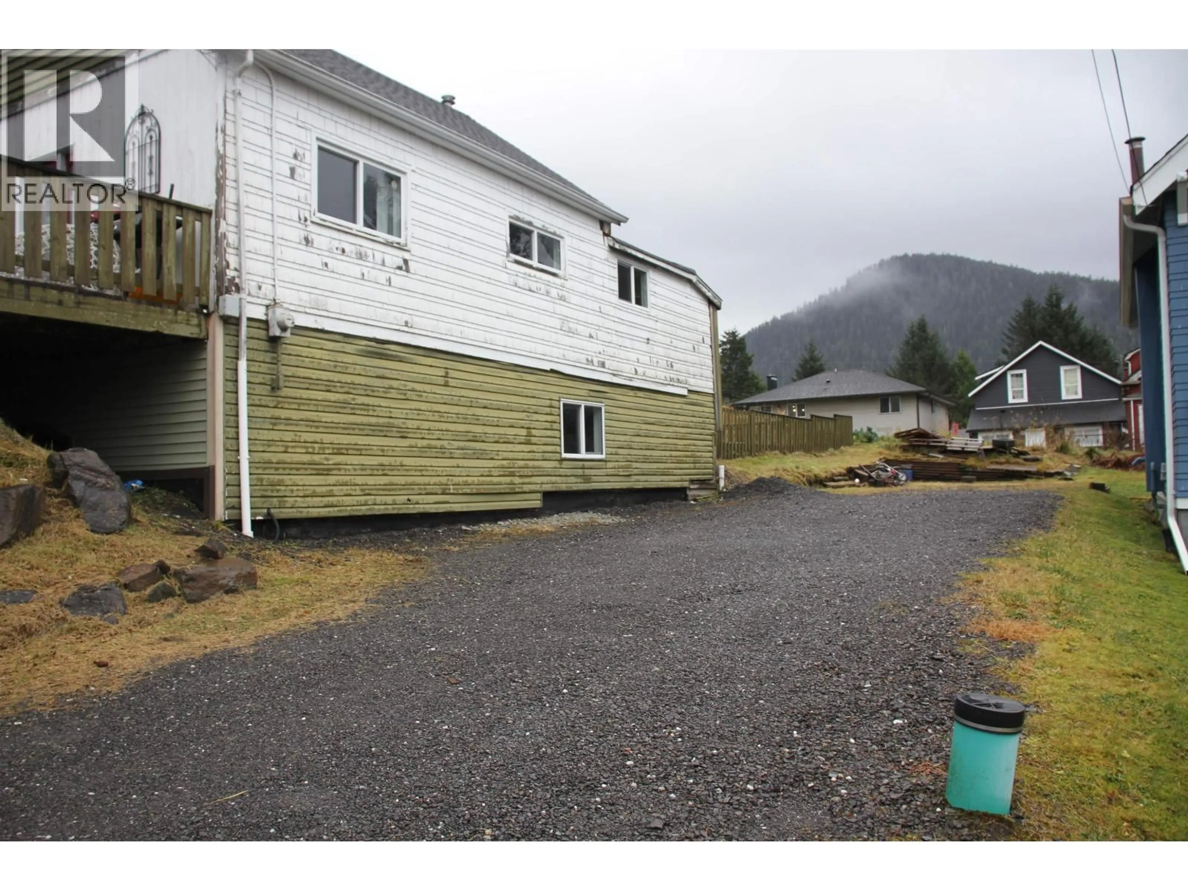 A pic from outside/outdoor area/front of a property/back of a property/a pic from drone, mountain view for 224 4TH AVENUE, Prince Rupert British Columbia V8J1N5