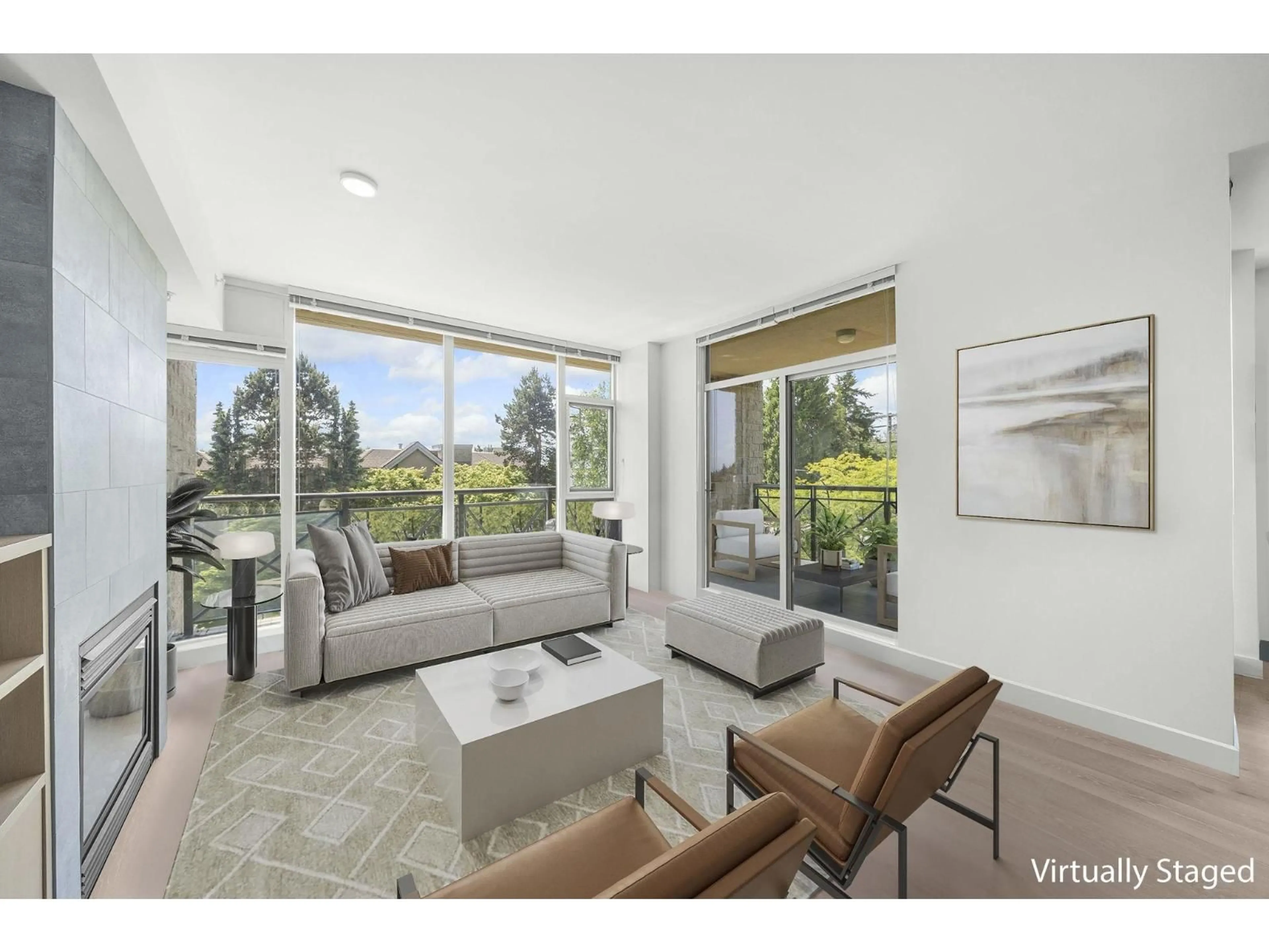 Living room with furniture, unknown for 301 - 15445 VINE AVENUE, Surrey British Columbia V4B2T3