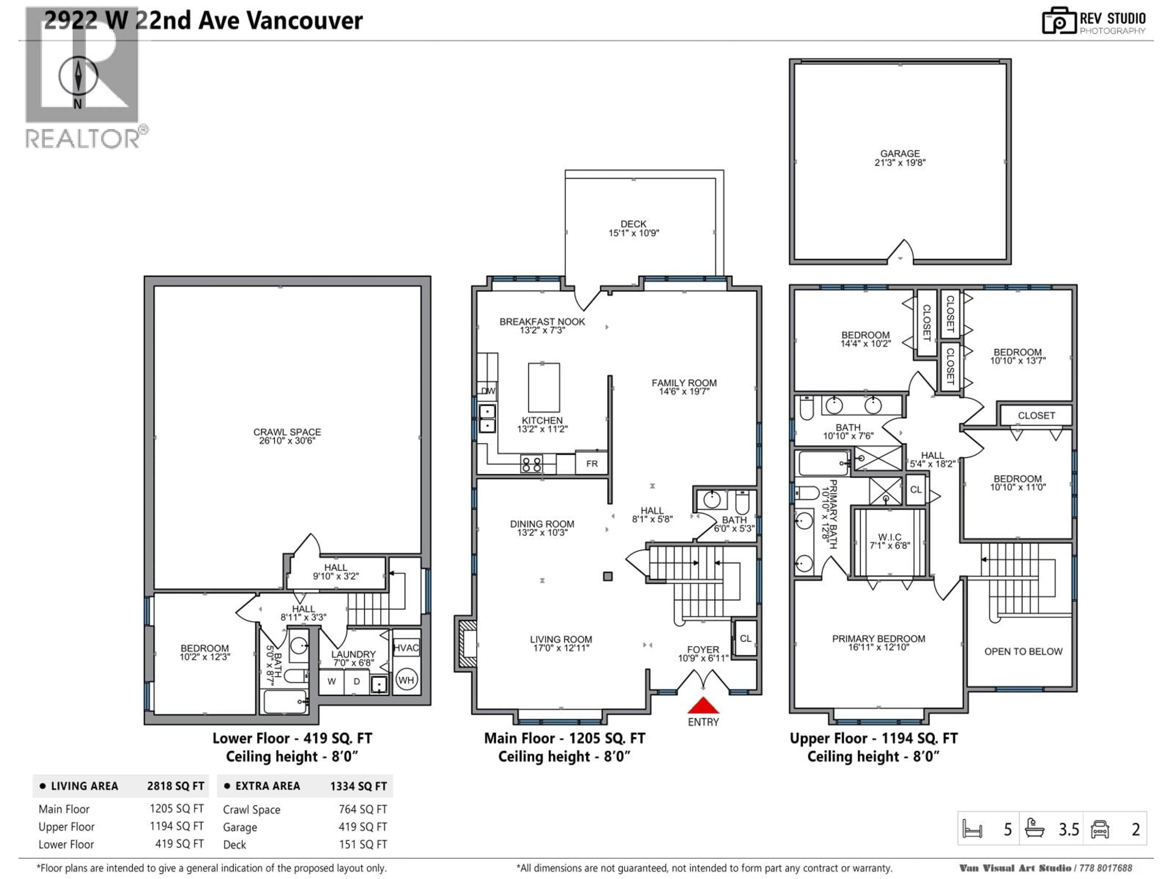 Floor plan for 2922 22ND AVENUE, Vancouver British Columbia V6L1M8