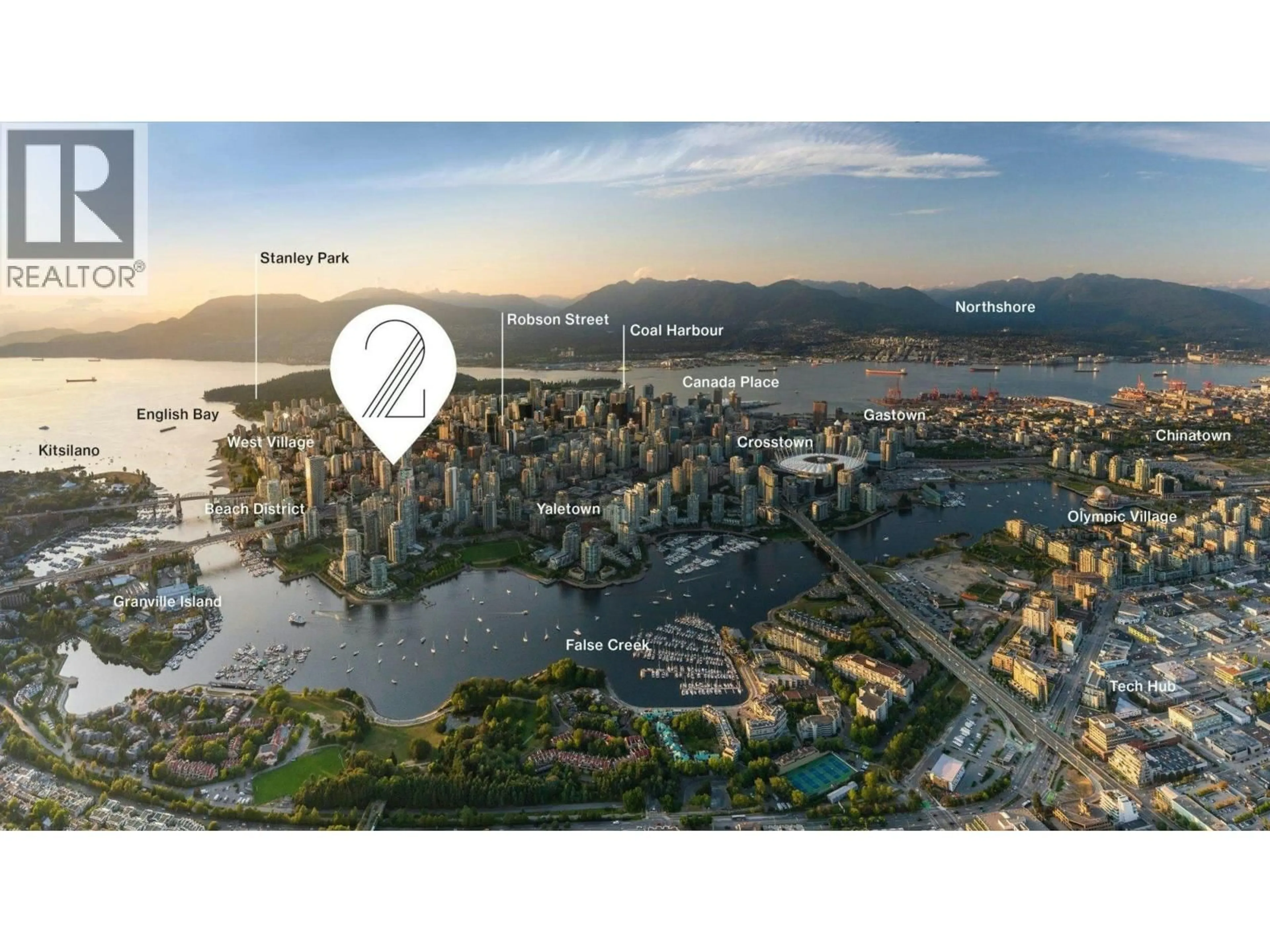 Picture of a map for 1801 - 1277 HORNBY STREET, Vancouver British Columbia V6Z1W2