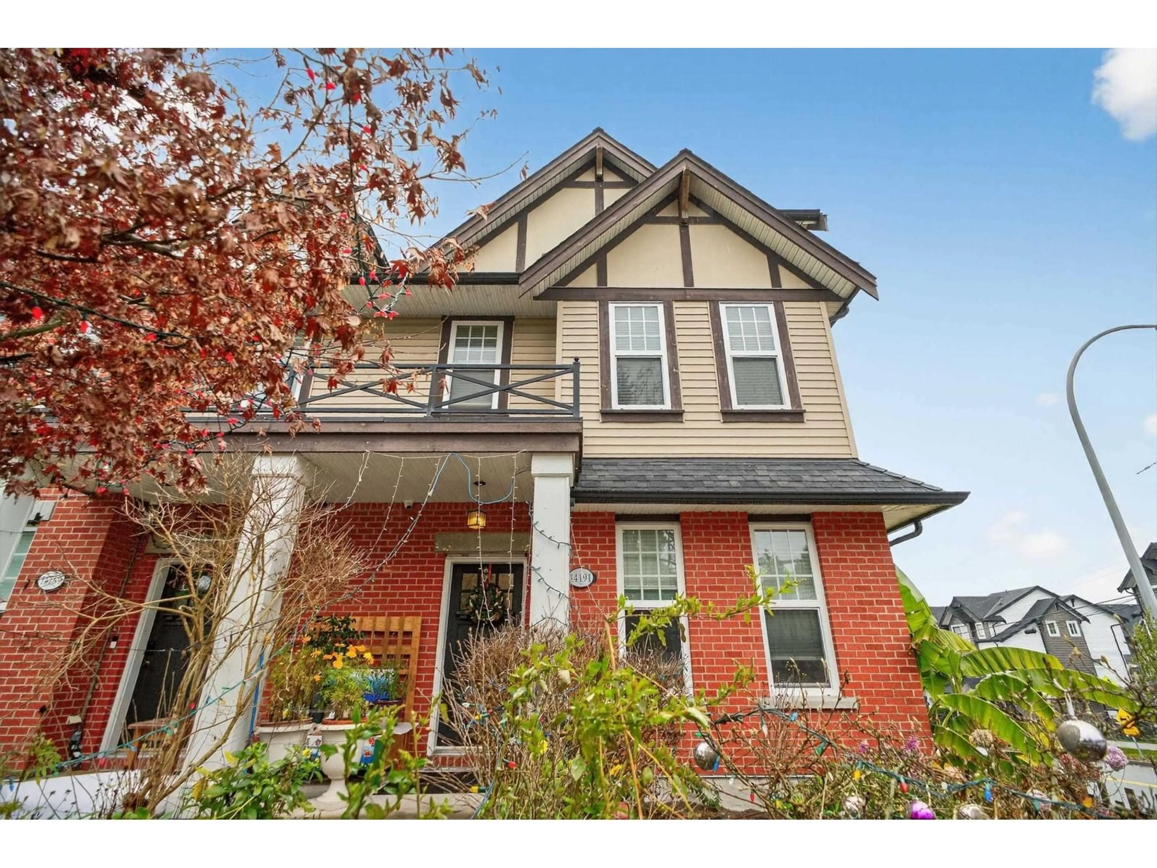 Home with brick exterior material, street for 14191 60 AVENUE, Surrey British Columbia V3X0G1