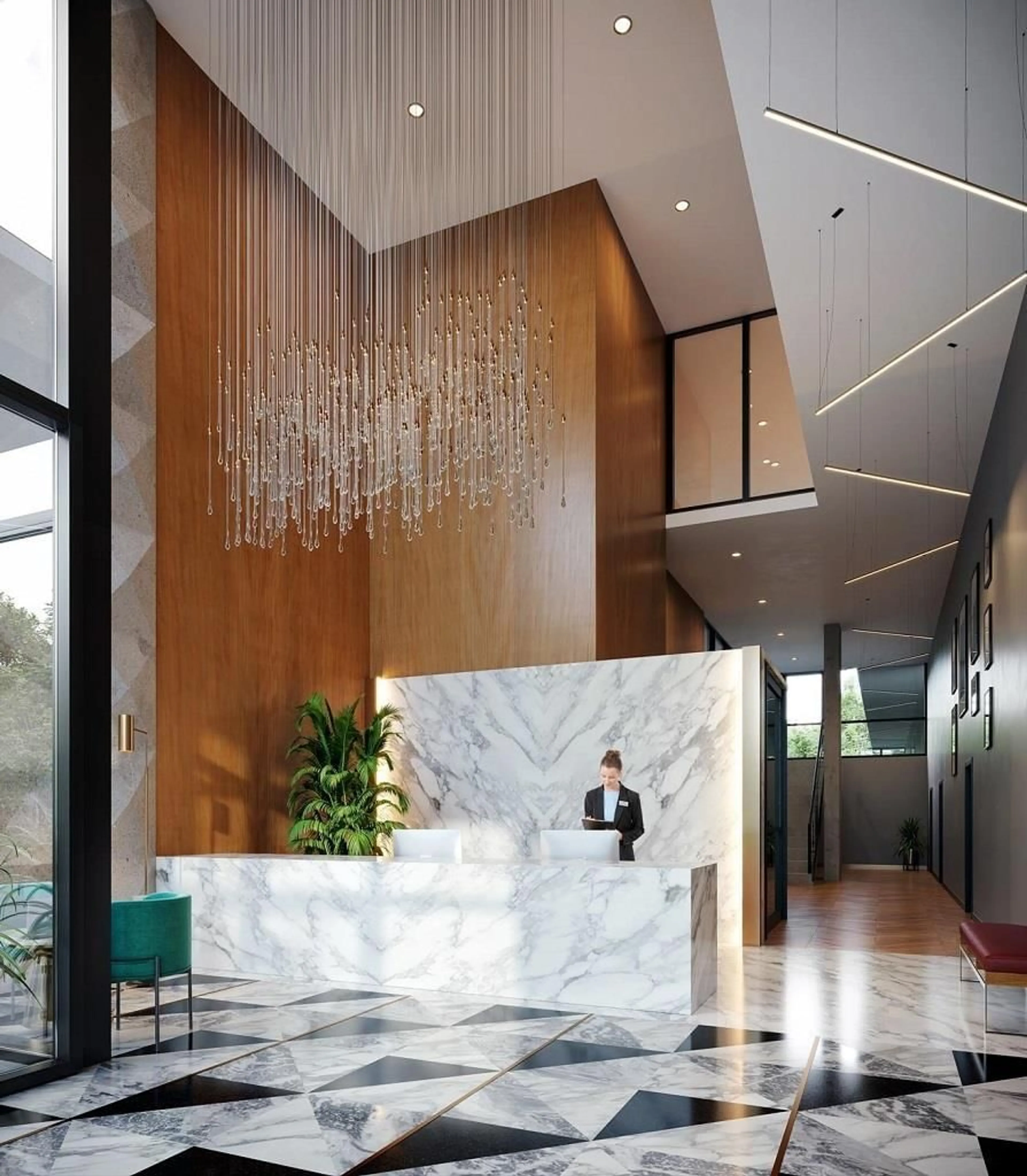 Indoor foyer for 1707 - 10333 133 STREET, Surrey British Columbia V3T0V1