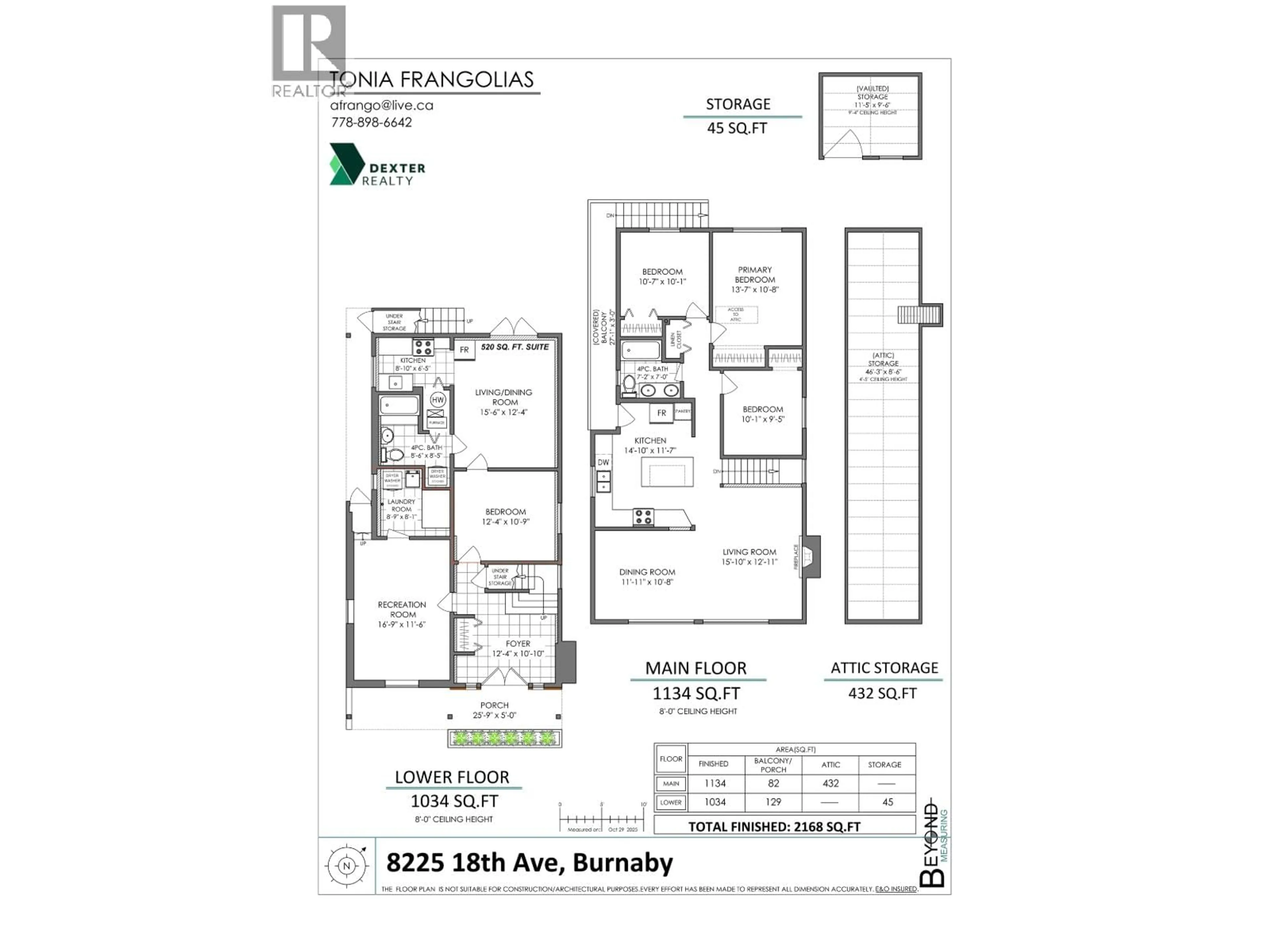Floor plan for 8225 18TH AVENUE, Burnaby British Columbia V3N1K4