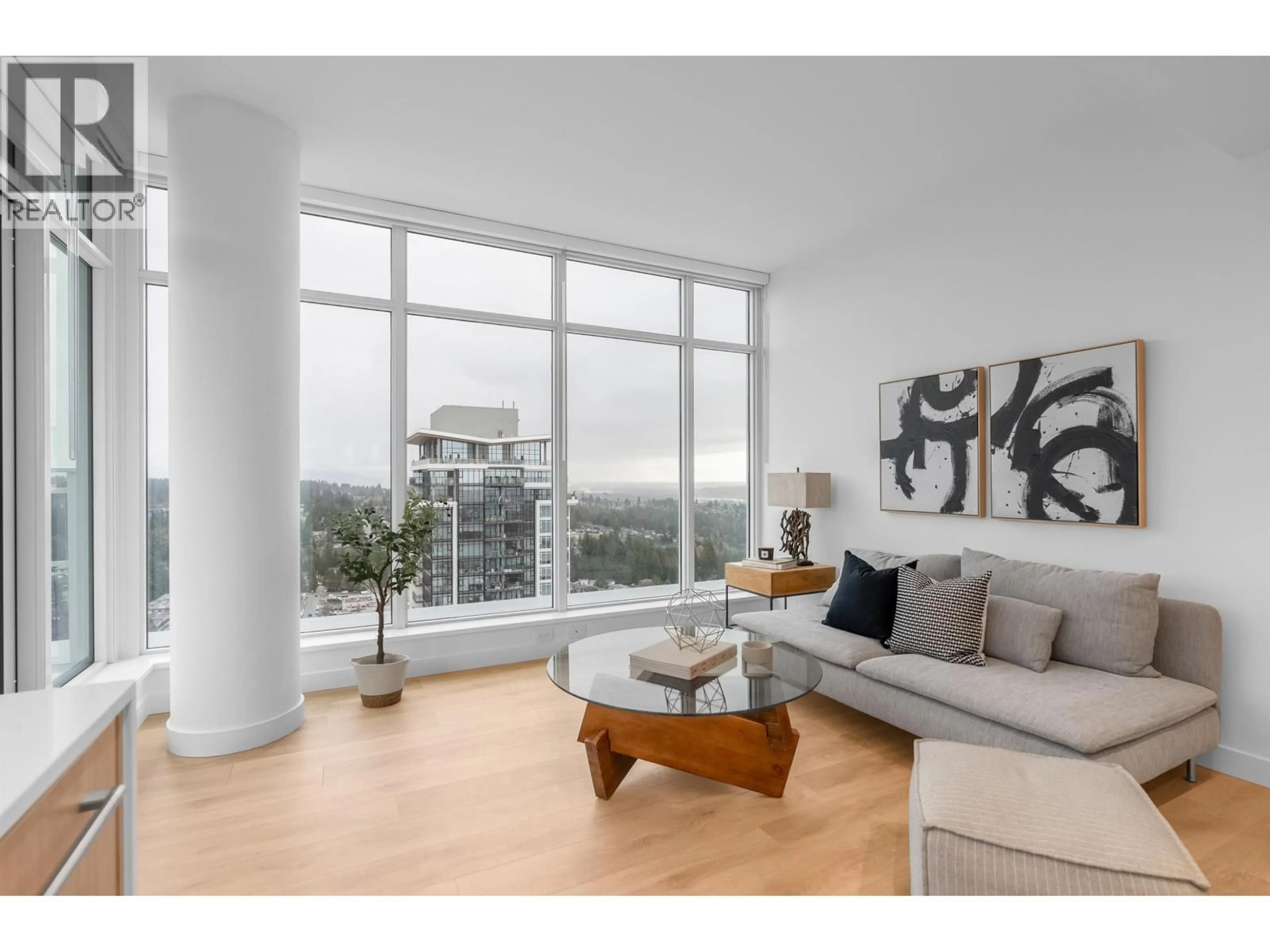 Living room with furniture, unknown for 2307 - 505 NELSON STREET, Coquitlam British Columbia V3J0R5