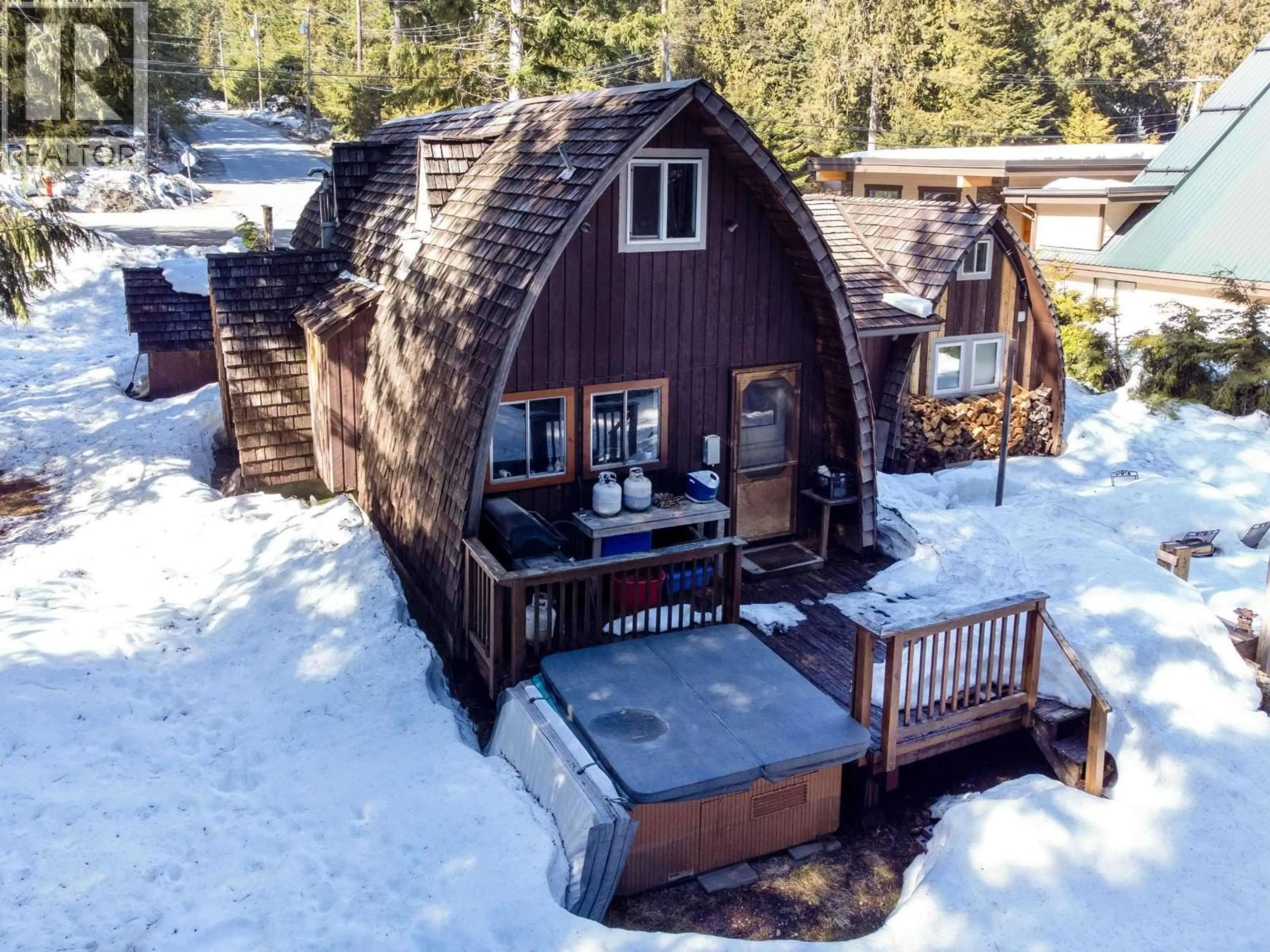 A pic from outside/outdoor area/front of a property/back of a property/a pic from drone, unknown for 8160 ALPINE WAY, Whistler British Columbia V8E0G2