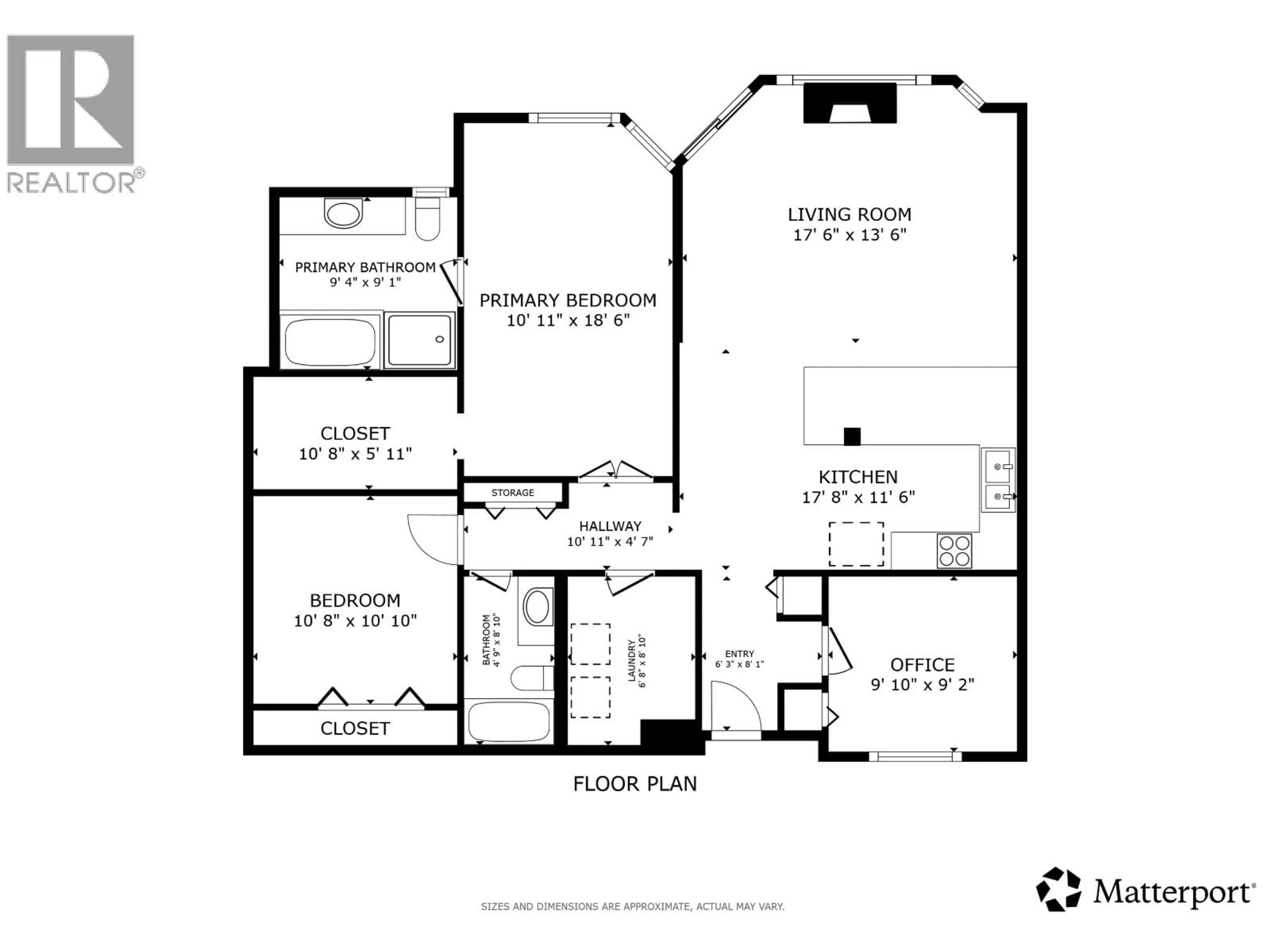 Floor plan for 412 - 11595 FRASER STREET, Maple Ridge British Columbia V2X0X7