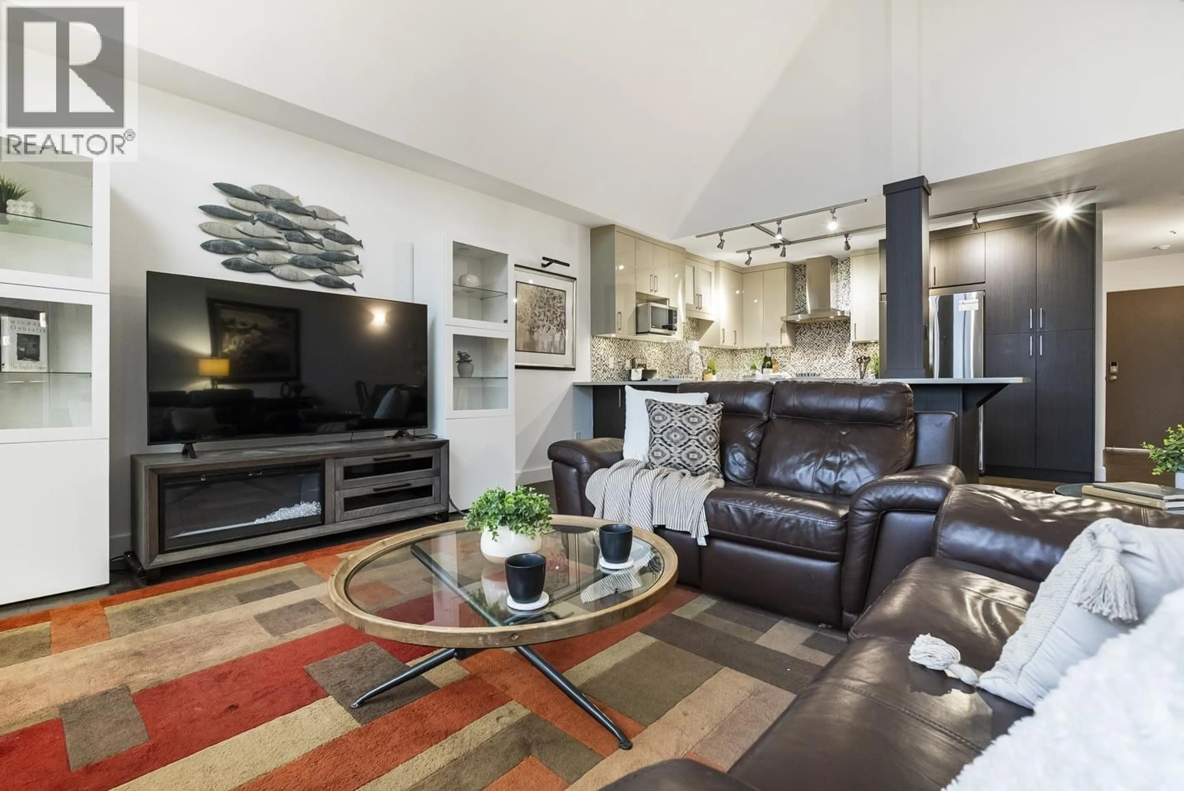 Living room with furniture, unknown for 412 - 11595 FRASER STREET, Maple Ridge British Columbia V2X0X7