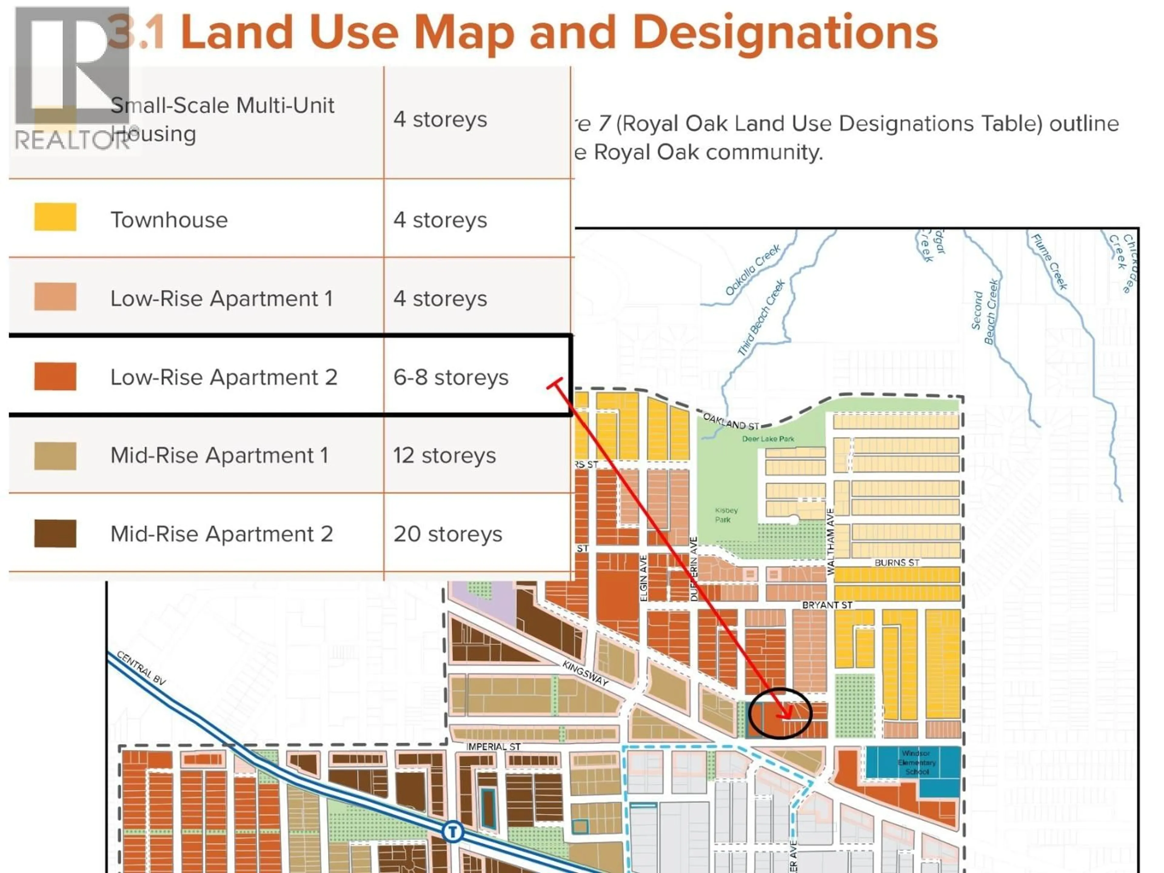 Picture of a map for 5929 IMPERIAL STREET, Burnaby British Columbia V5J1G4