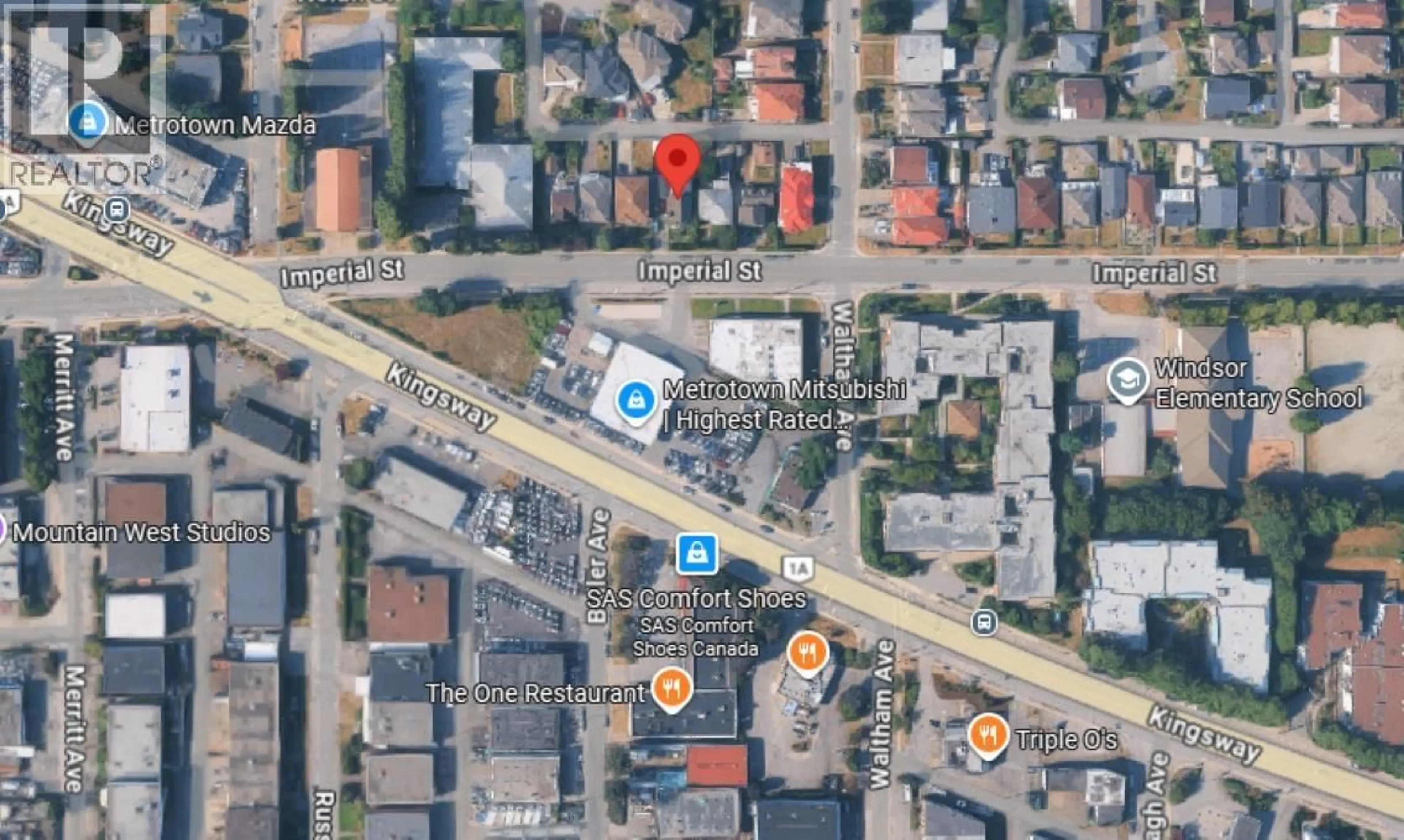 Picture of a map for 5929 IMPERIAL STREET, Burnaby British Columbia V5J1G4