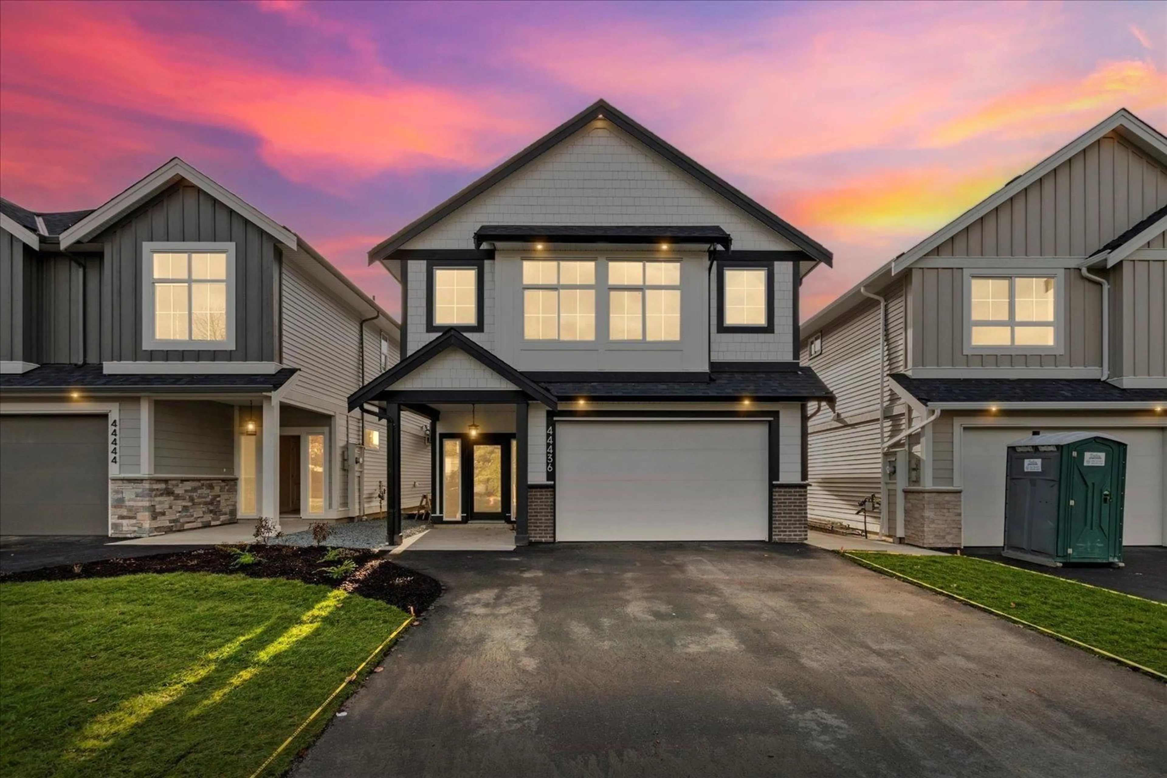 Home with vinyl exterior material, street for 44436 KEITH WILSON ROAD, Chilliwack British Columbia V2R4B6