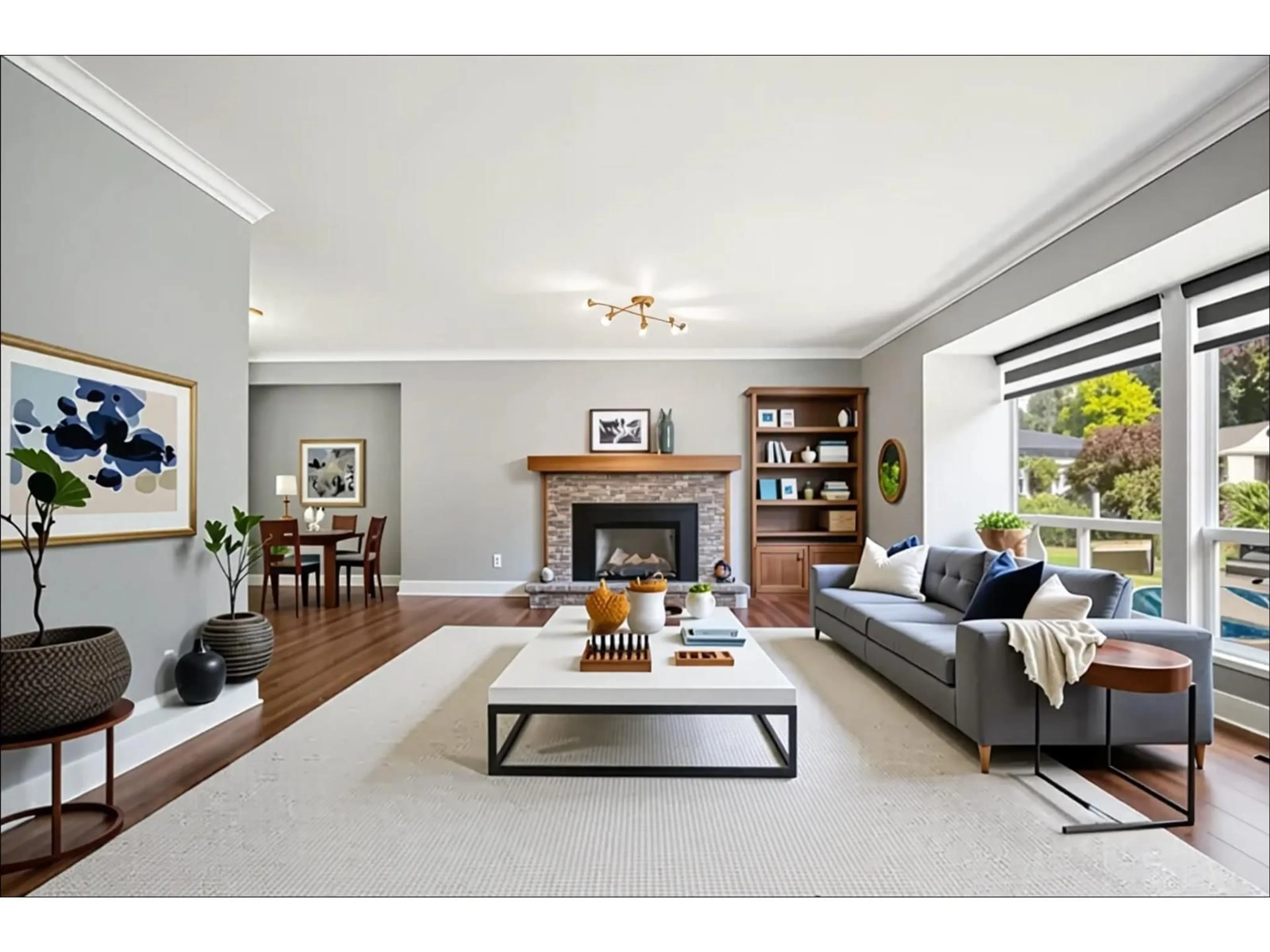 Living room with furniture, unknown for 2311 HARPER DRIVE, Abbotsford British Columbia V3G2B2