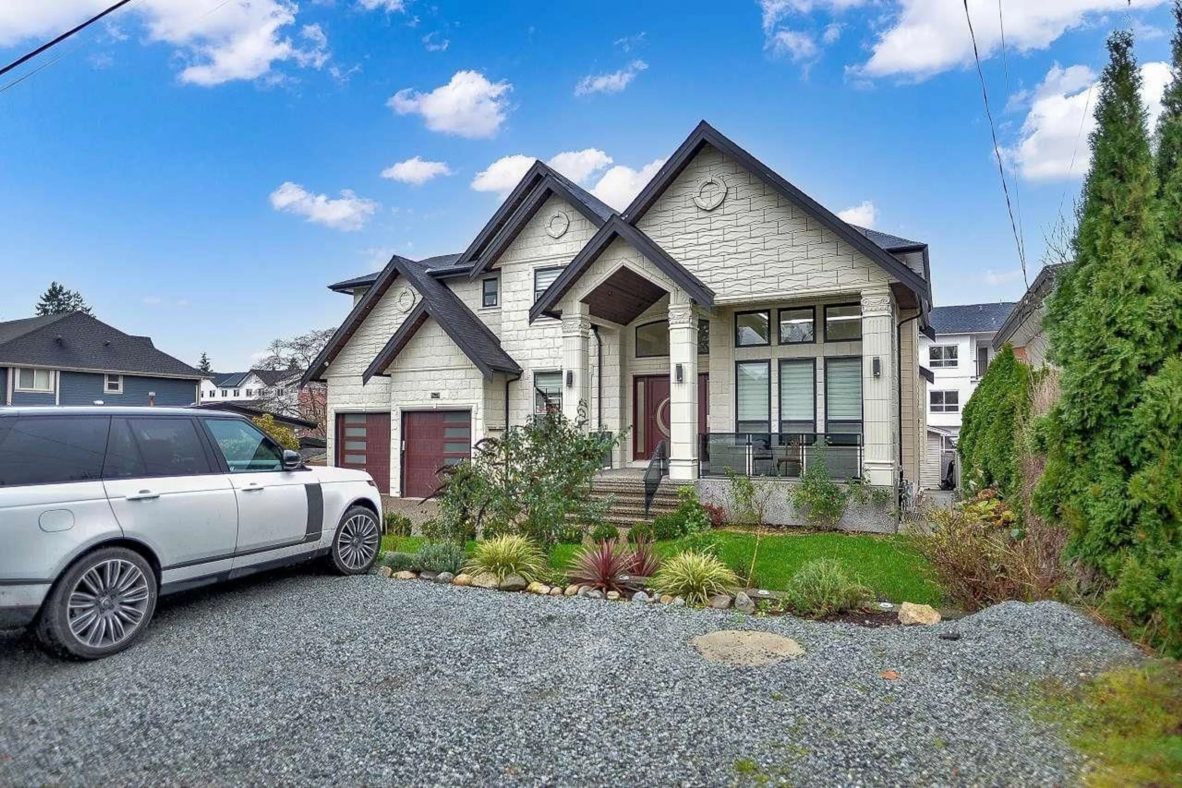 Home with brick exterior material, street for 2960 ROYAL STREET, Abbotsford British Columbia V2T2H8