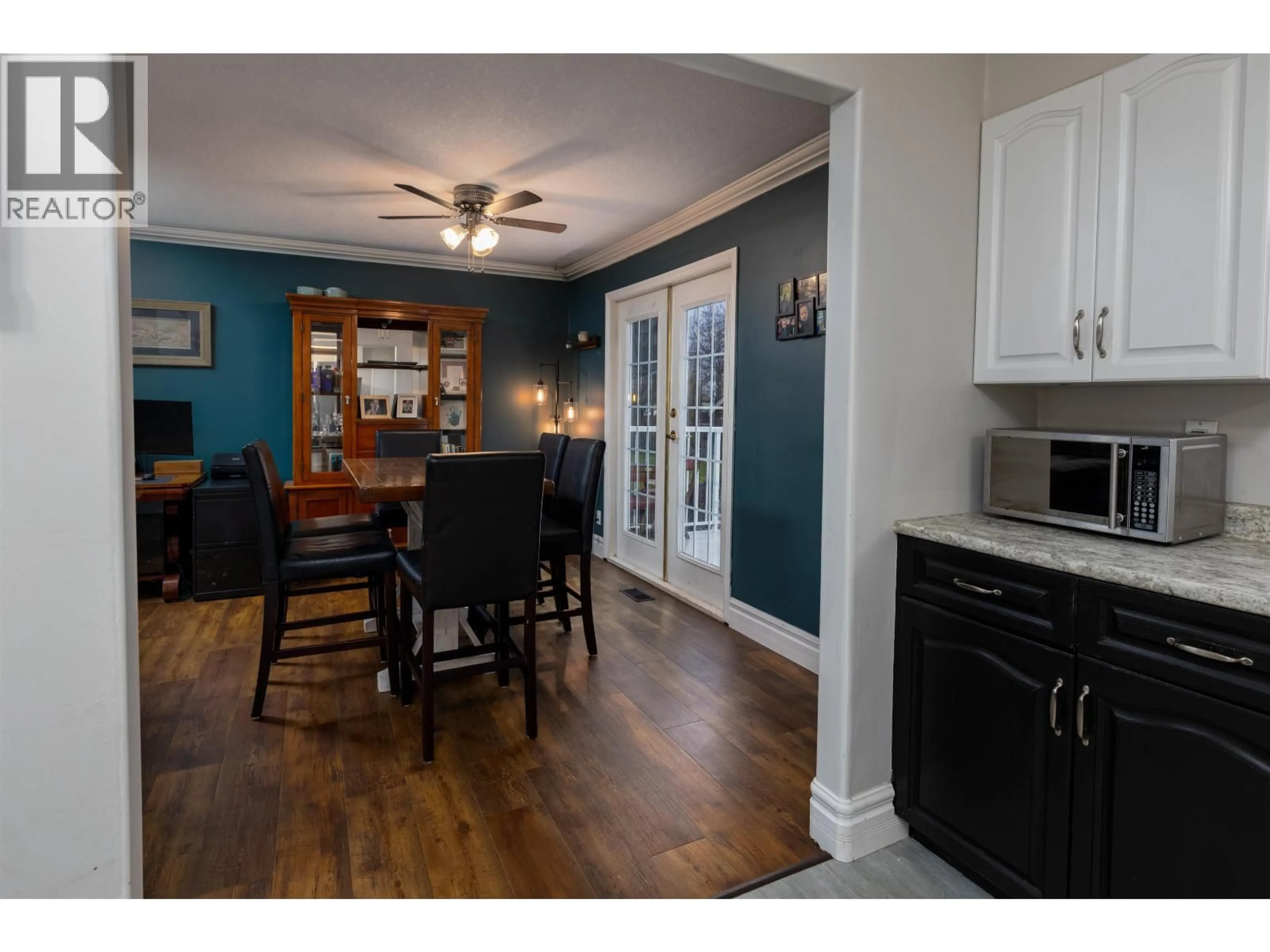 Open concept kitchen, wood/laminate floor for 4813 POHLE AVENUE, Terrace British Columbia V8G1J4