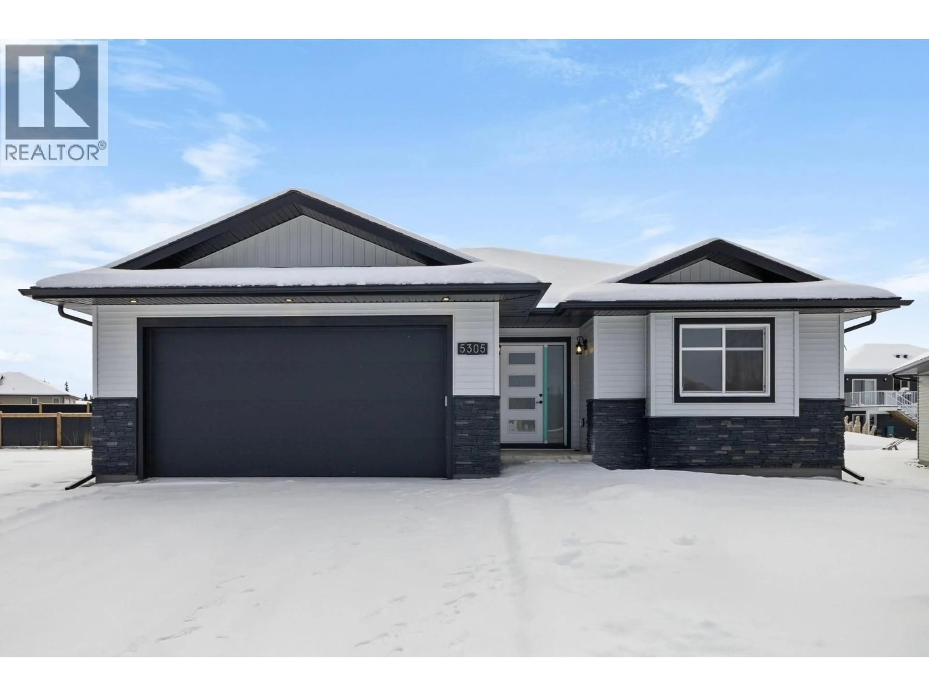 Home with vinyl exterior material, street for 5305 BREANNA AVENUE, Prince George British Columbia V2K0B6