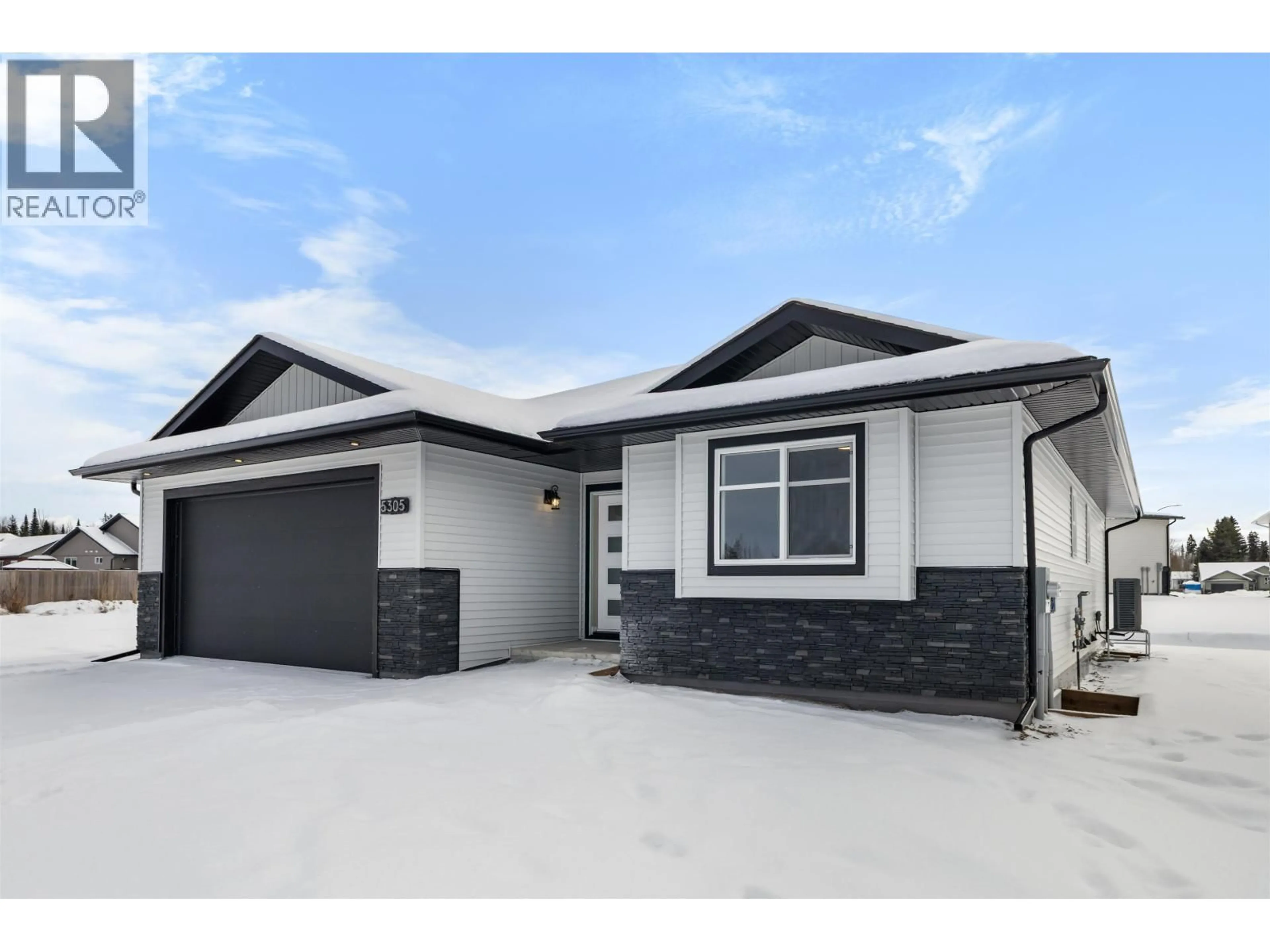 Home with vinyl exterior material, street for 5305 BREANNA AVENUE, Prince George British Columbia V2K0B6