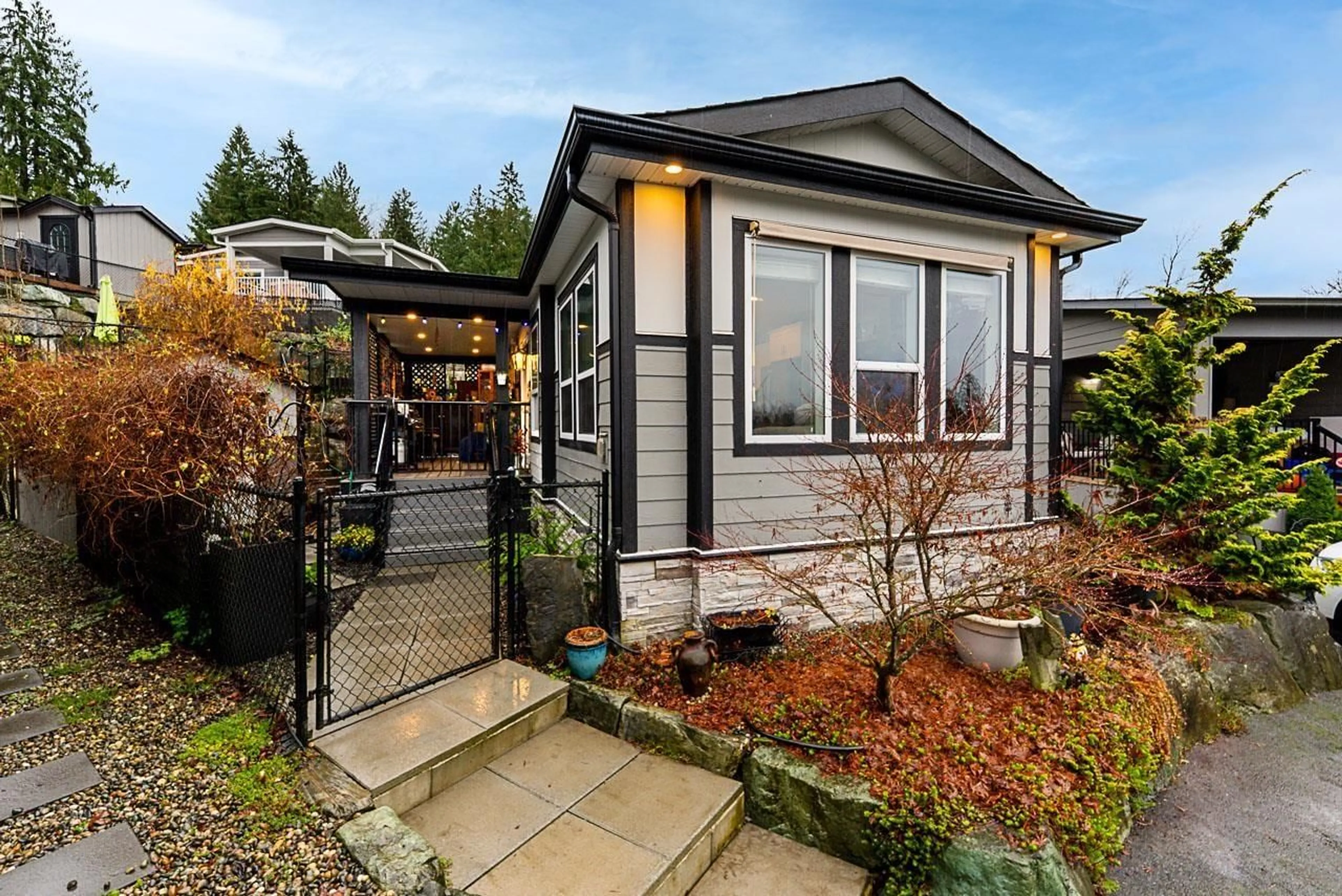 Home with vinyl exterior material, street for 20 - 53480 BRIDAL FALLS ROAD, Rosedale British Columbia V0X1X1