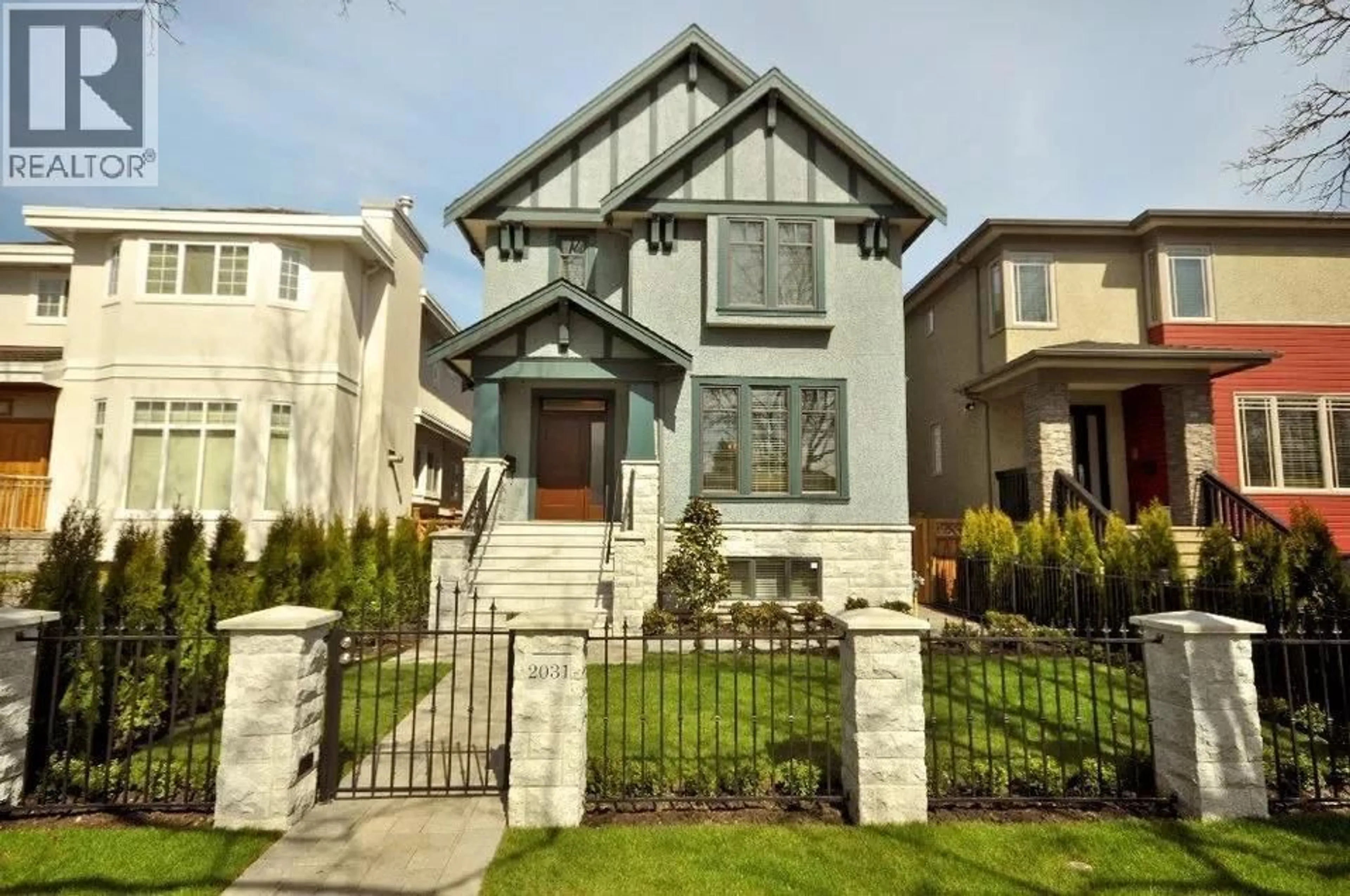 Home with brick exterior material, street for 2031 45TH AVENUE, Vancouver British Columbia V6M2H8