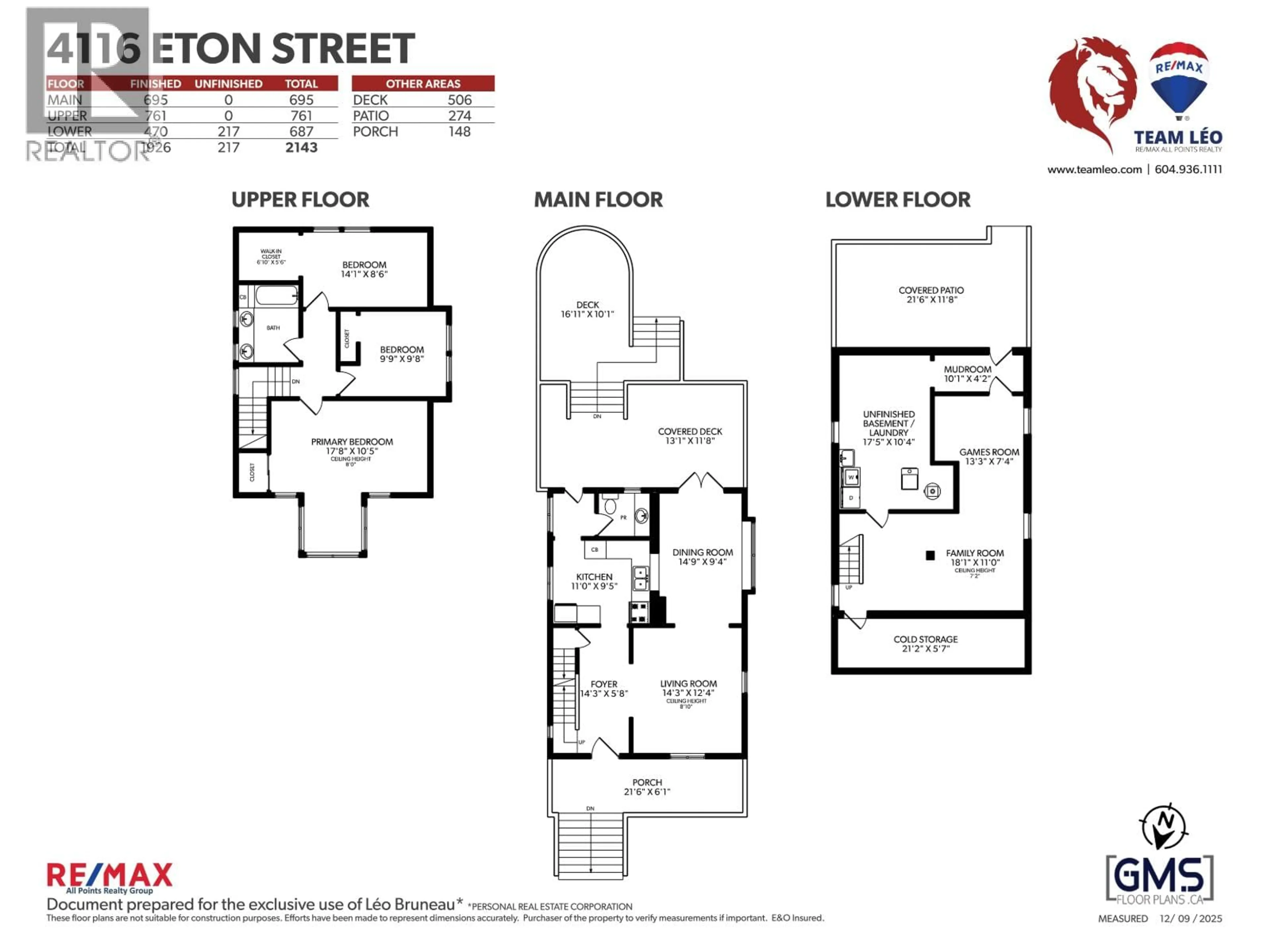 Floor plan for 4116 ETON STREET, Burnaby British Columbia V5C1J9
