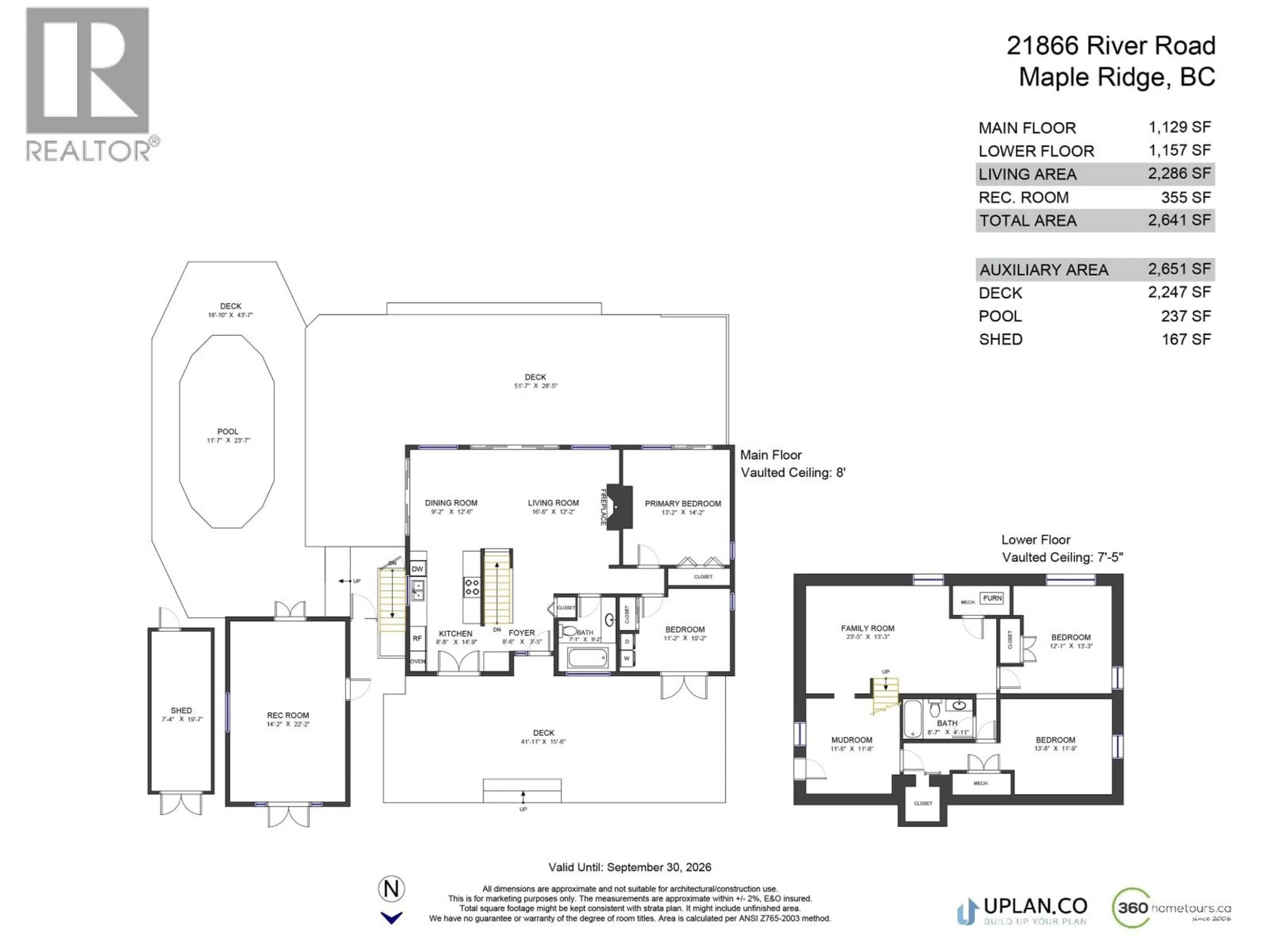Floor plan for 21866 RIVER ROAD, Maple Ridge British Columbia V2X2C1