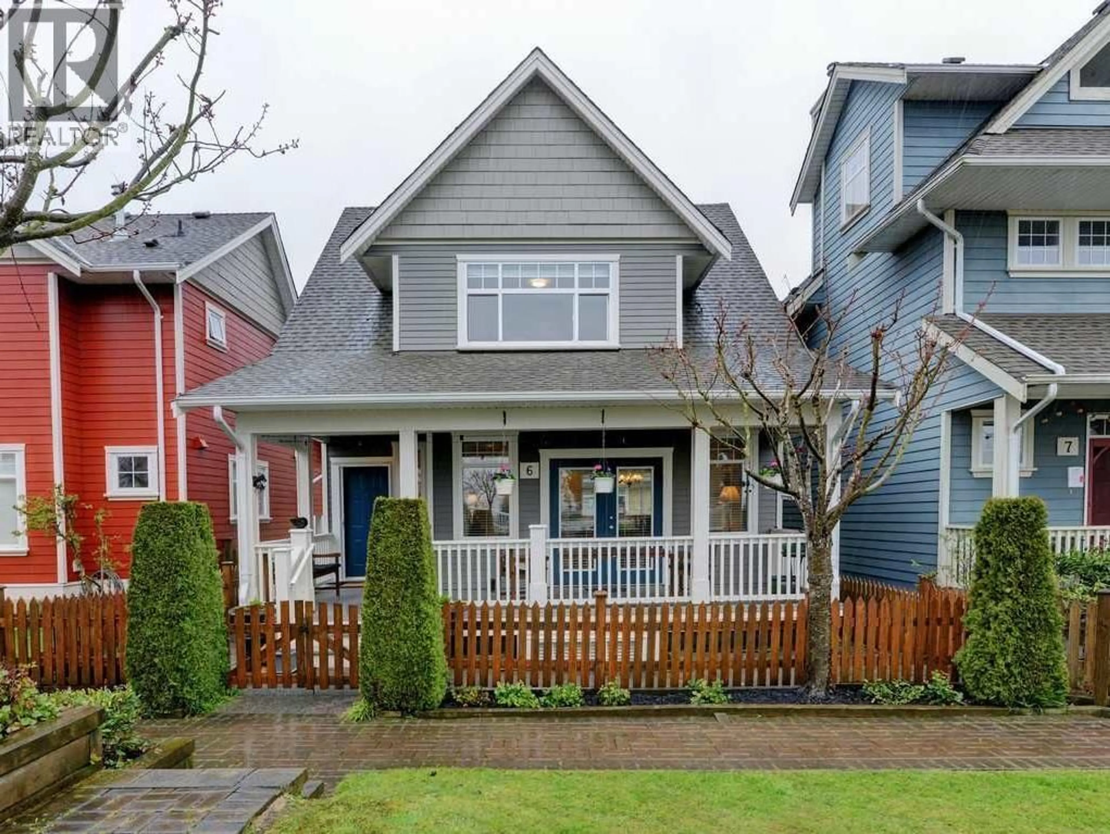 Home with vinyl exterior material, street for 6 - 13160 PRINCESS STREET, Richmond British Columbia V7E3S2
