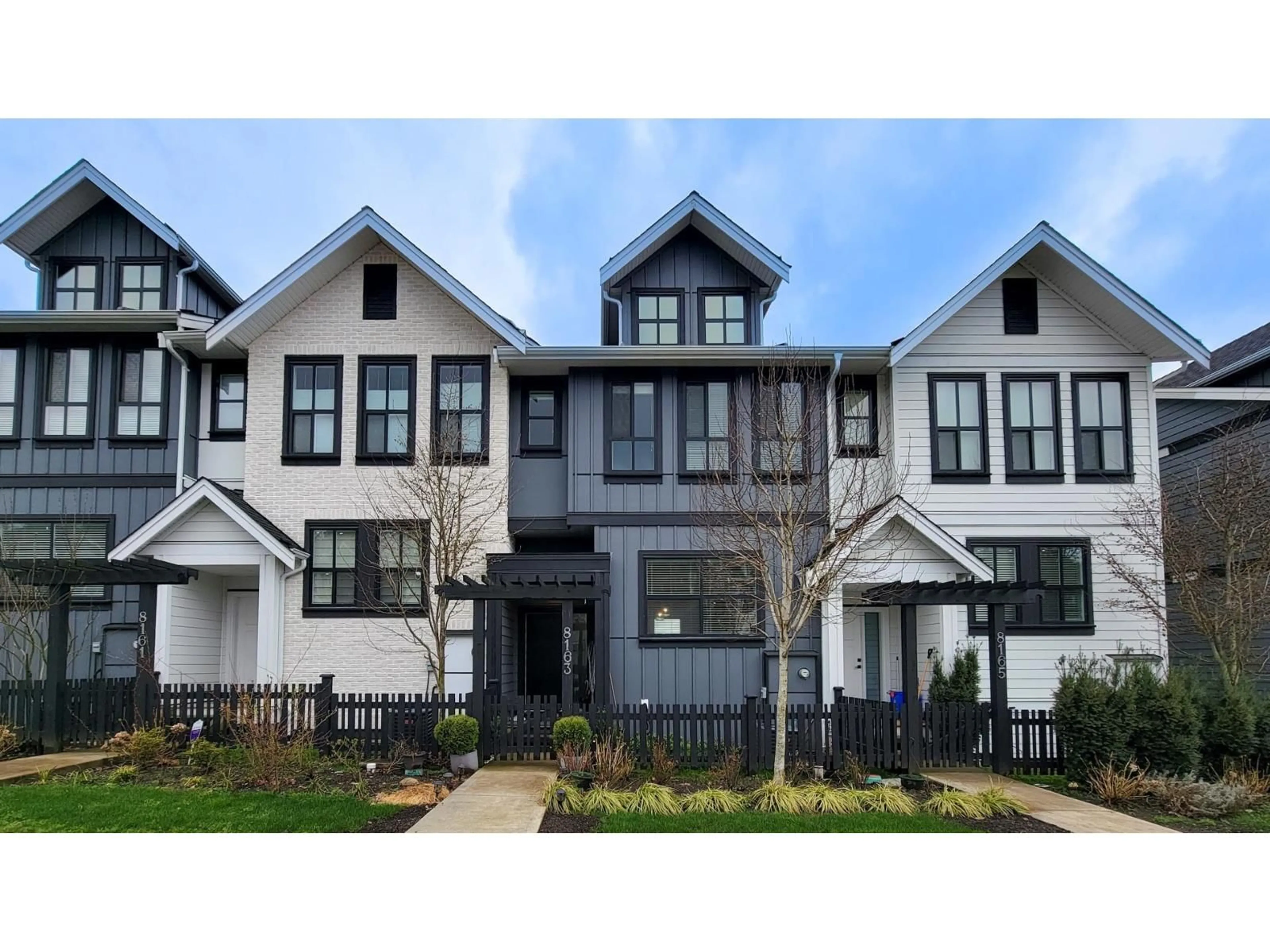 Home with vinyl exterior material, street for 8163 202 STREET, Langley British Columbia V2Y3K2