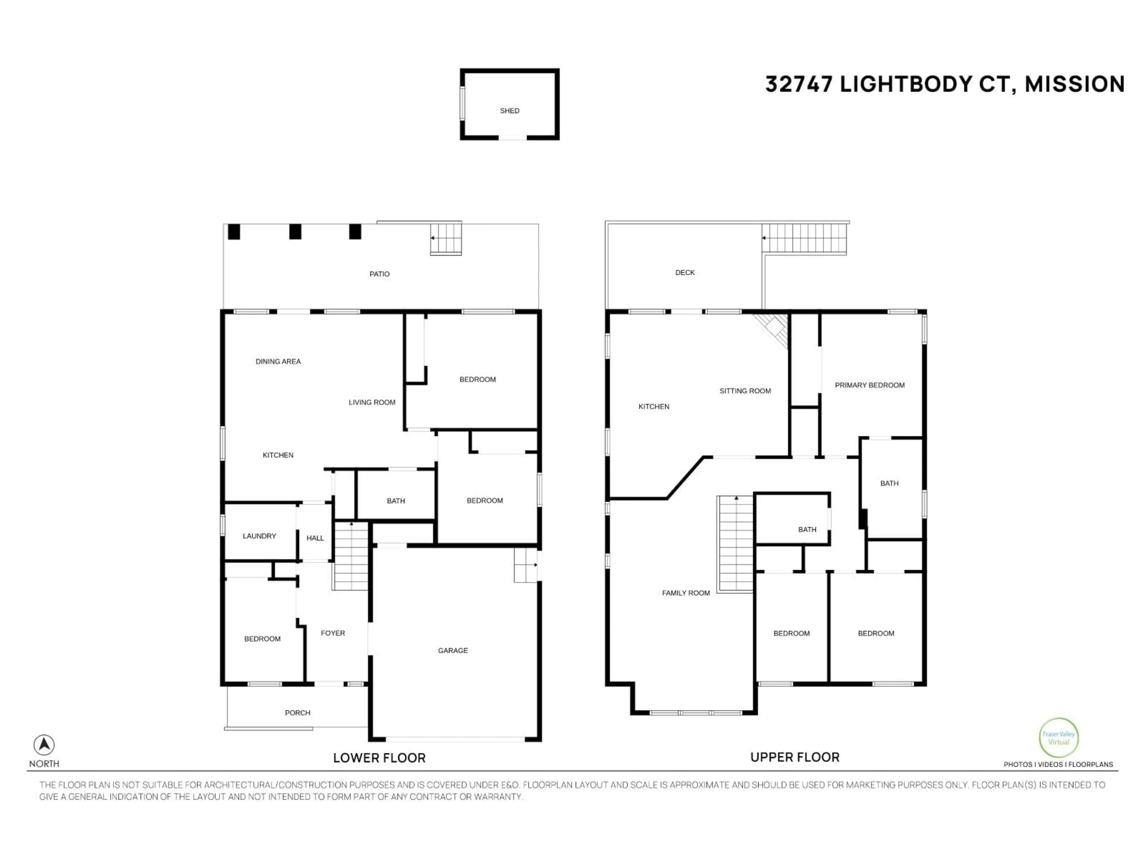 Floor plan for 32747 LIGHTBODY COURT, Mission British Columbia V4S0A7
