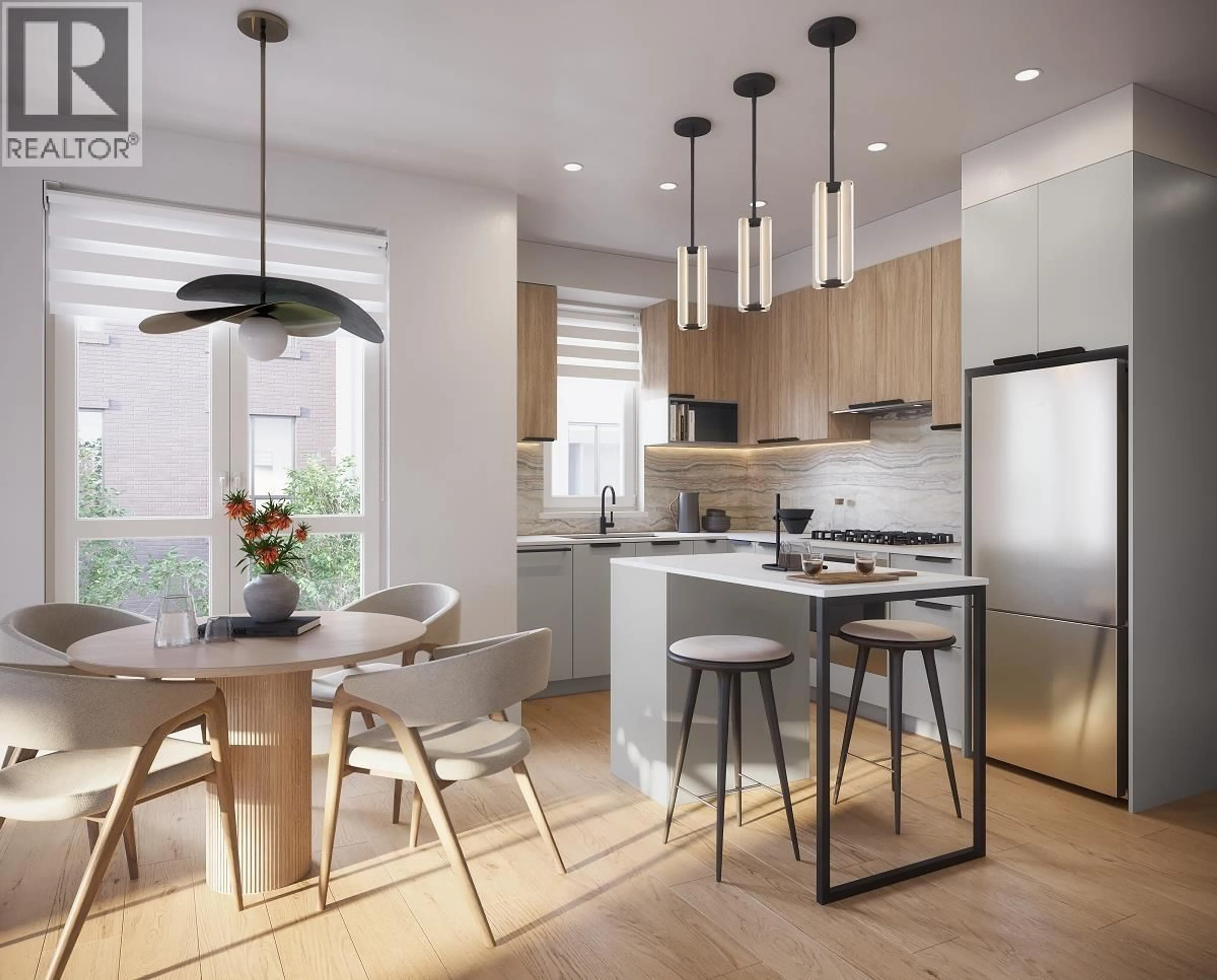 Open concept kitchen, wood/laminate floor for W306 - 618 SHAW AVENUE, Coquitlam British Columbia V3K2R1