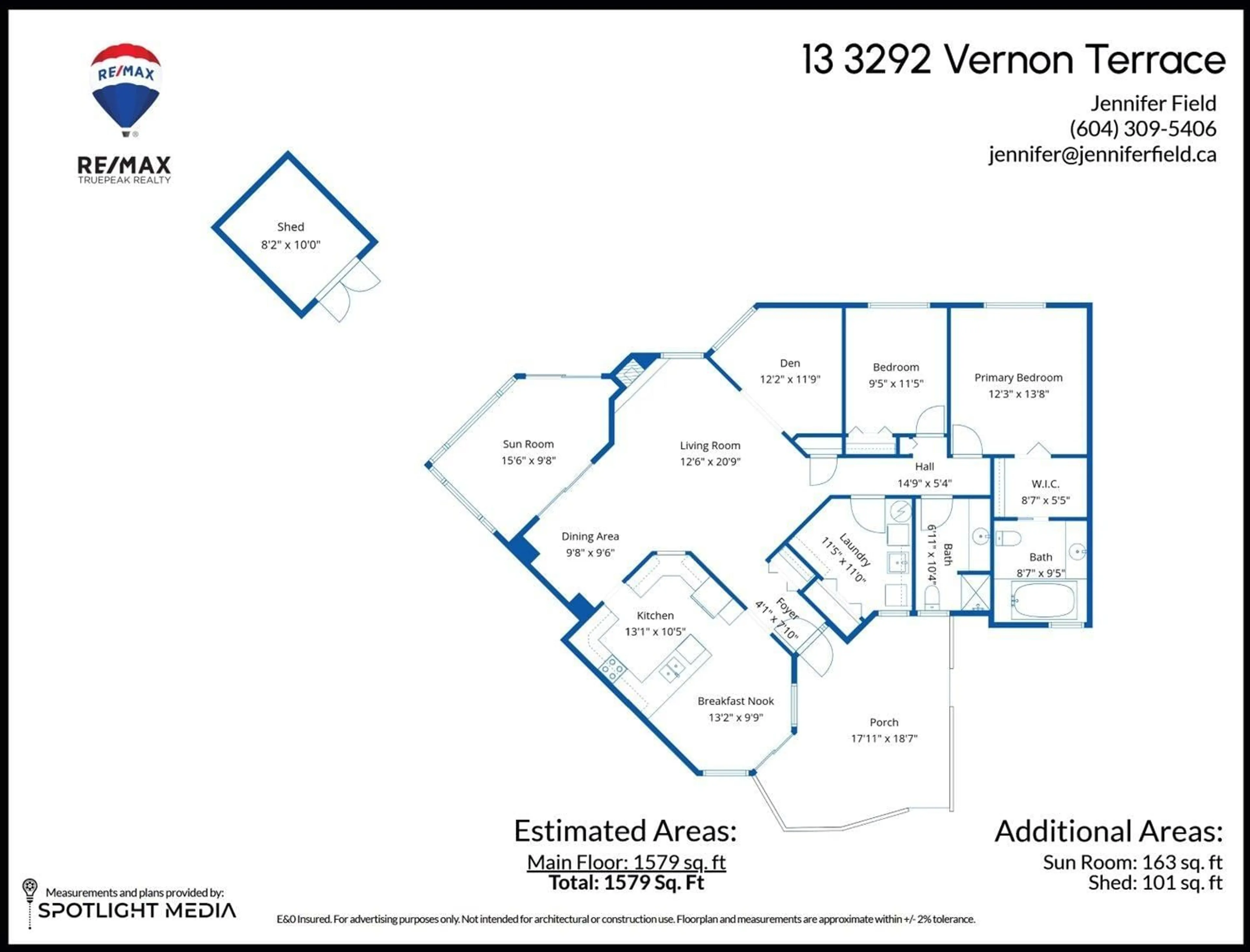 Floor plan for 13 - 3292 VERNON TERRACE, Abbotsford British Columbia V2S6W7