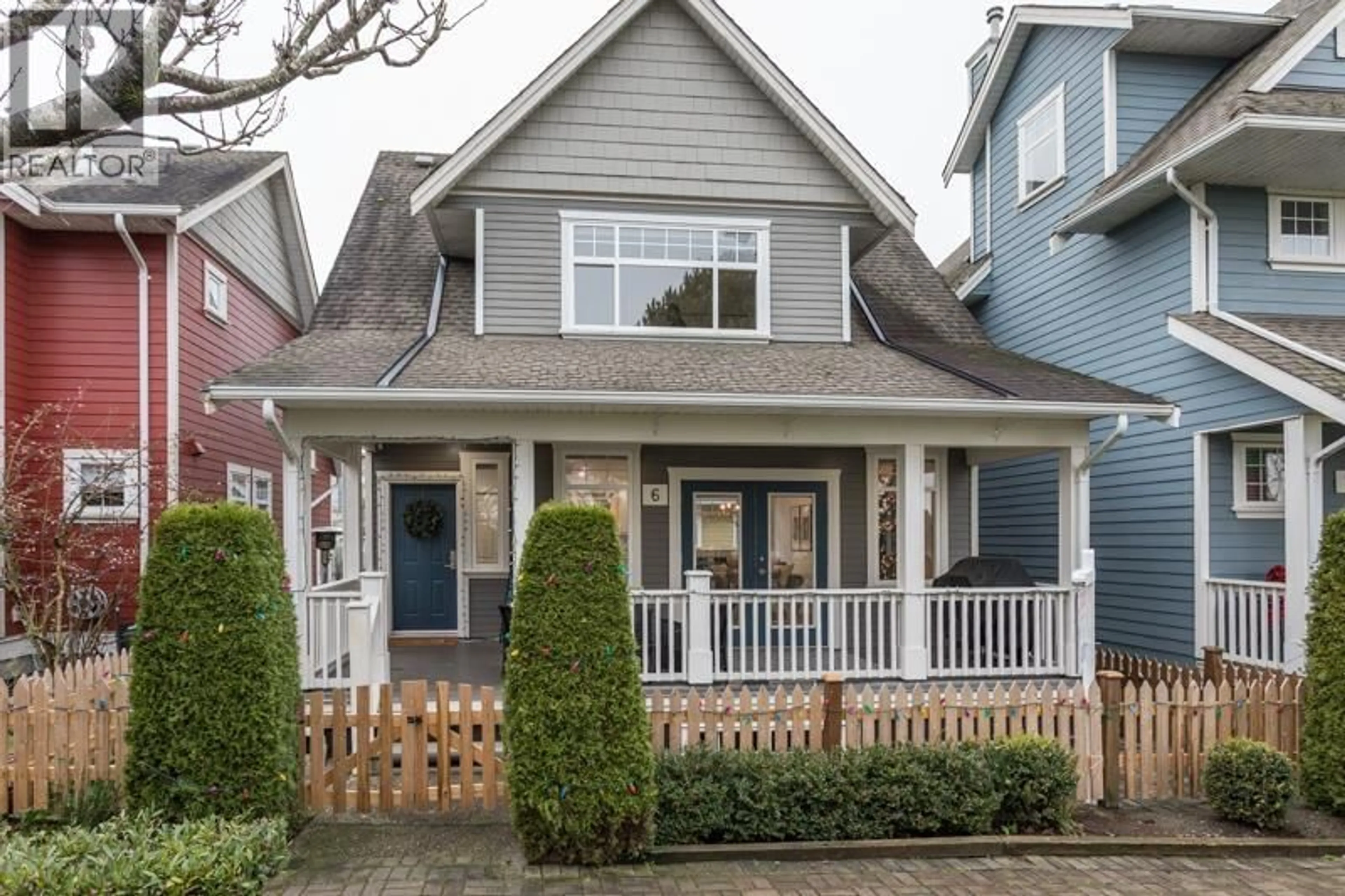 Home with vinyl exterior material, street for 6 - 13160 PRINCESS STREET, Richmond British Columbia V7E3S2