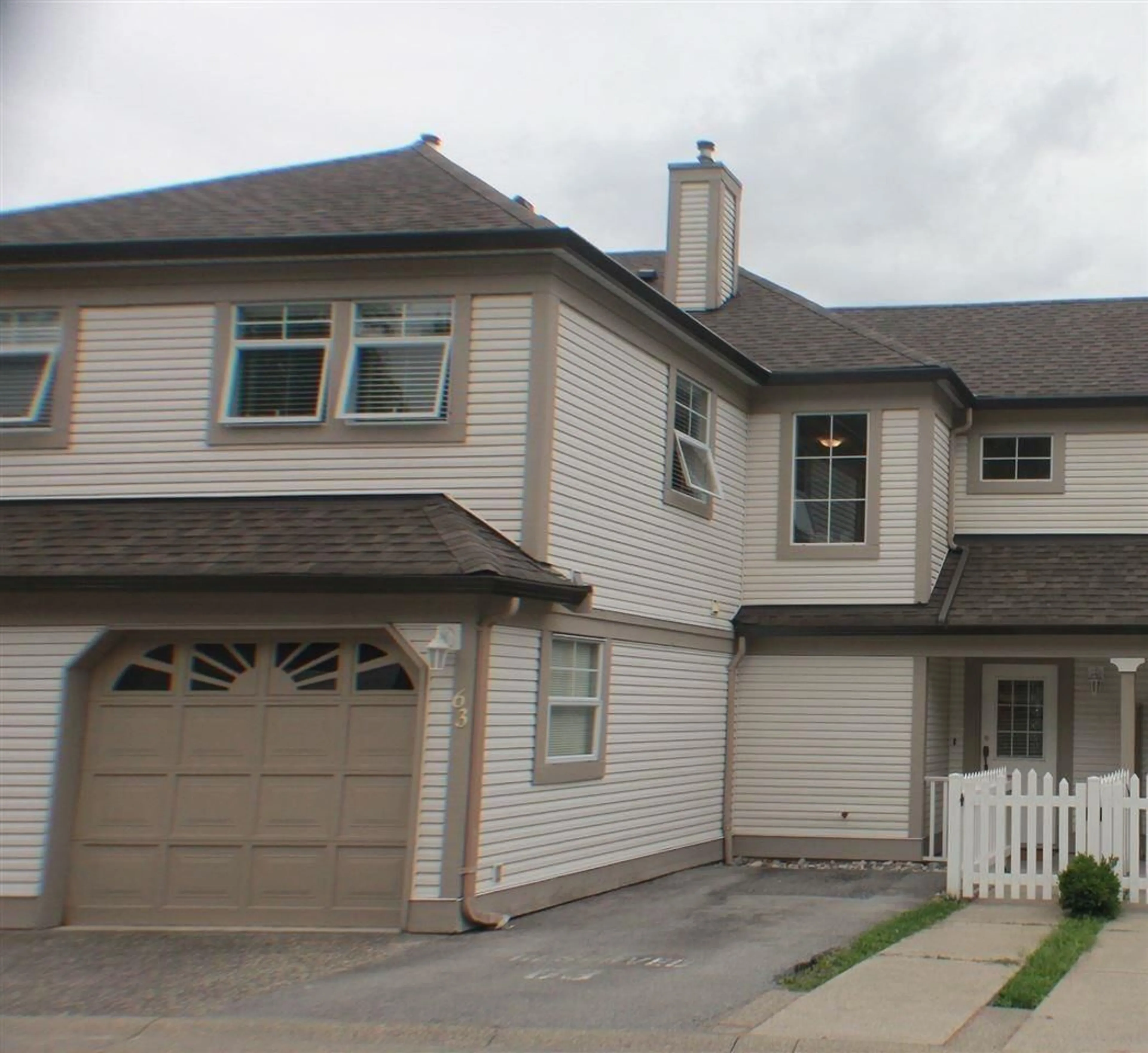 Home with vinyl exterior material, street for 63 - 16318 82 AVENUE, Surrey British Columbia V4N0N9