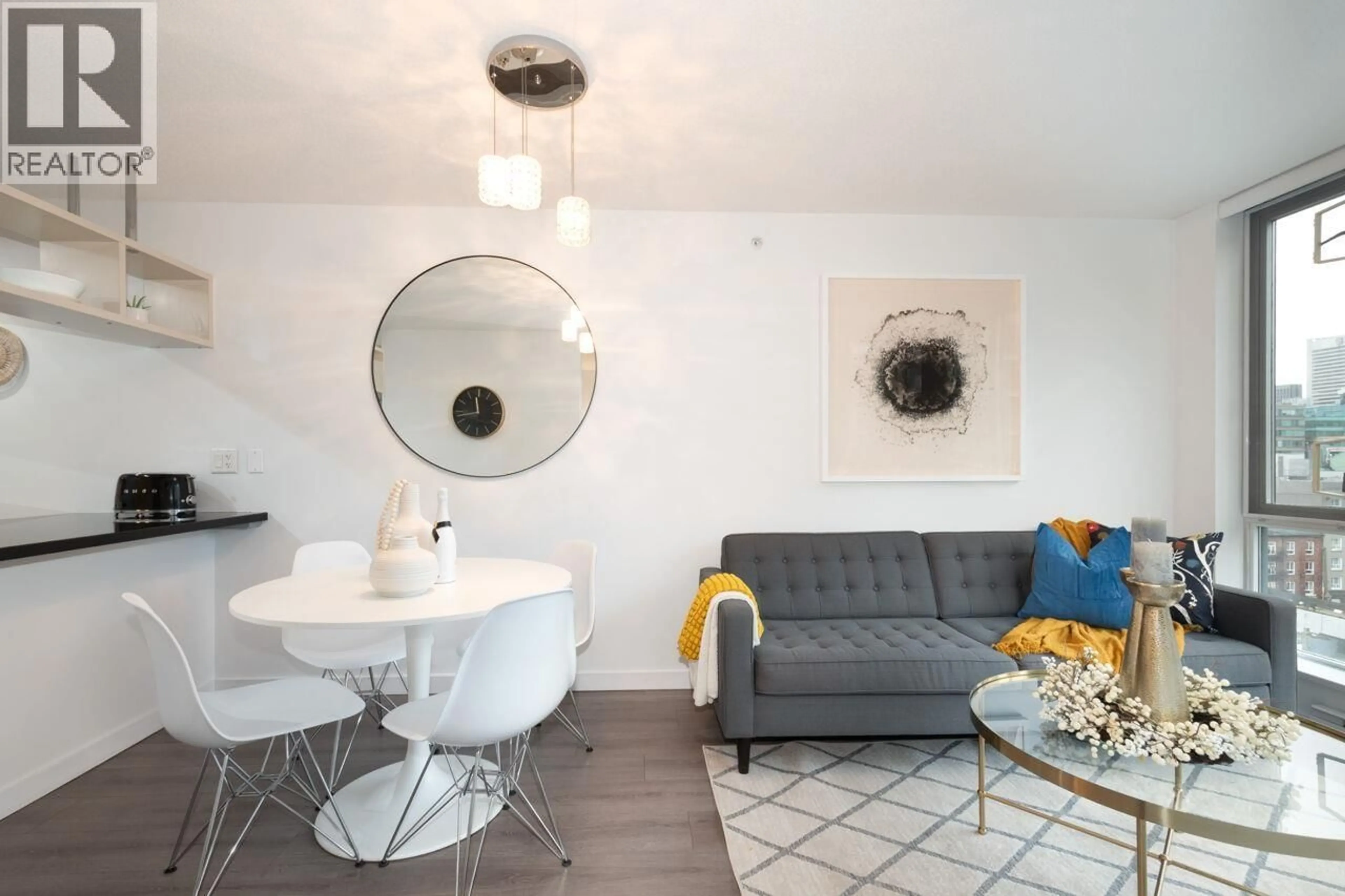 Living room with furniture, unknown for 1205 - 1082 SEYMOUR STREET, Vancouver British Columbia V6B1X9