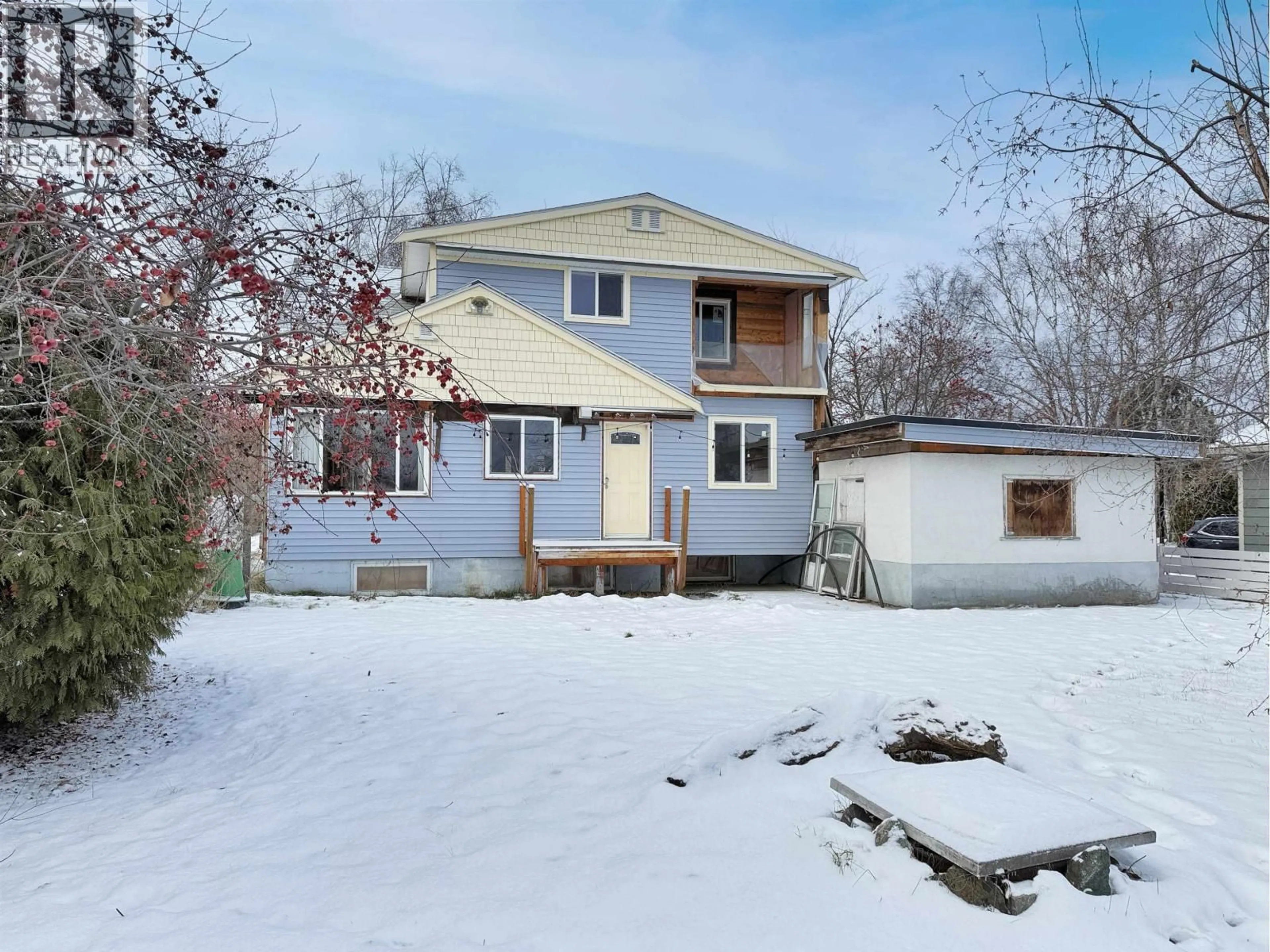 A pic from outside/outdoor area/front of a property/back of a property/a pic from drone, street for 2307 MCBRIDE CRESCENT, Prince George British Columbia V2M1Z8