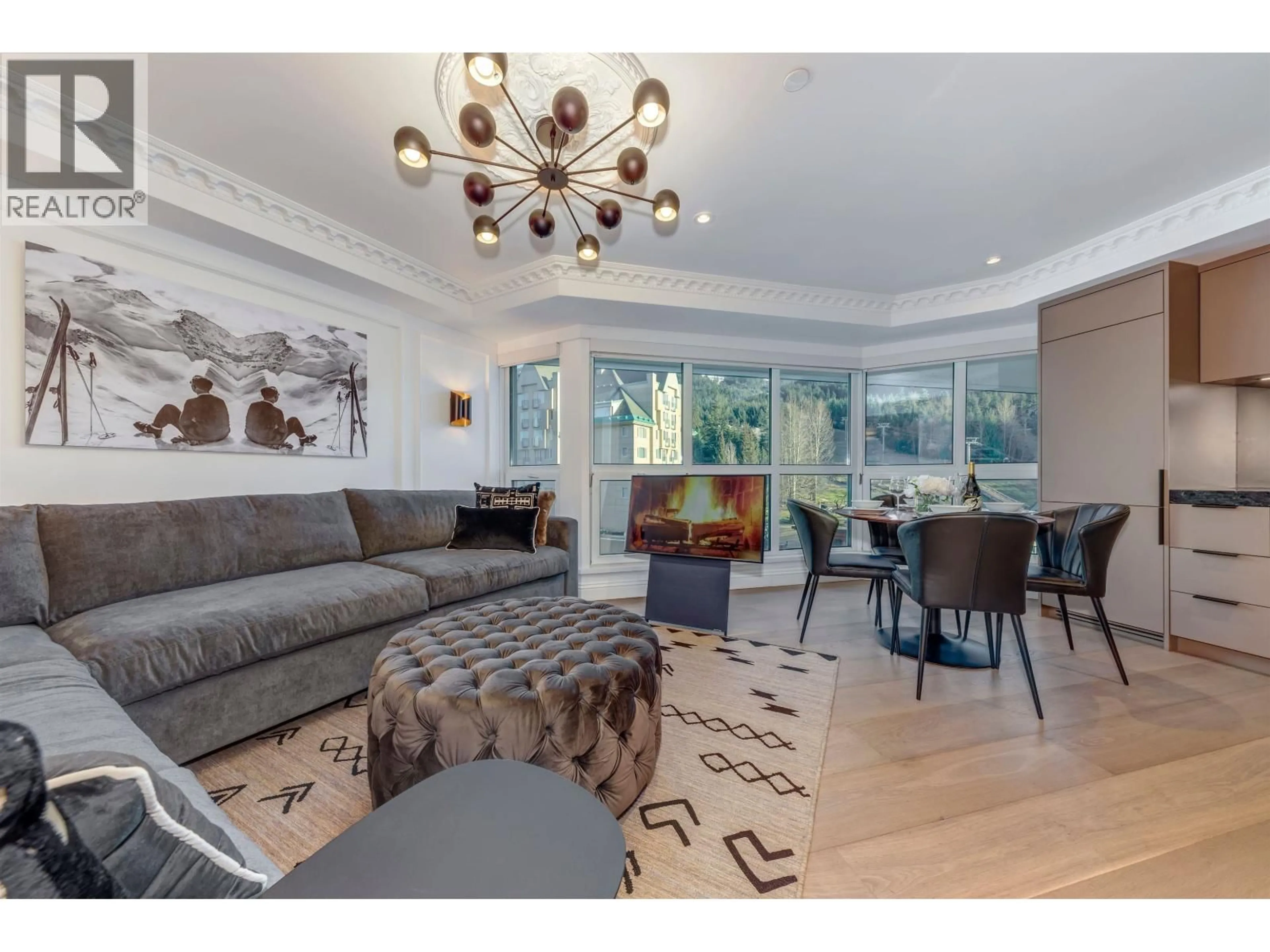 Living room with furniture, unknown for 401 - 4557 BLACKCOMB WAY, Whistler British Columbia V8E0Y2