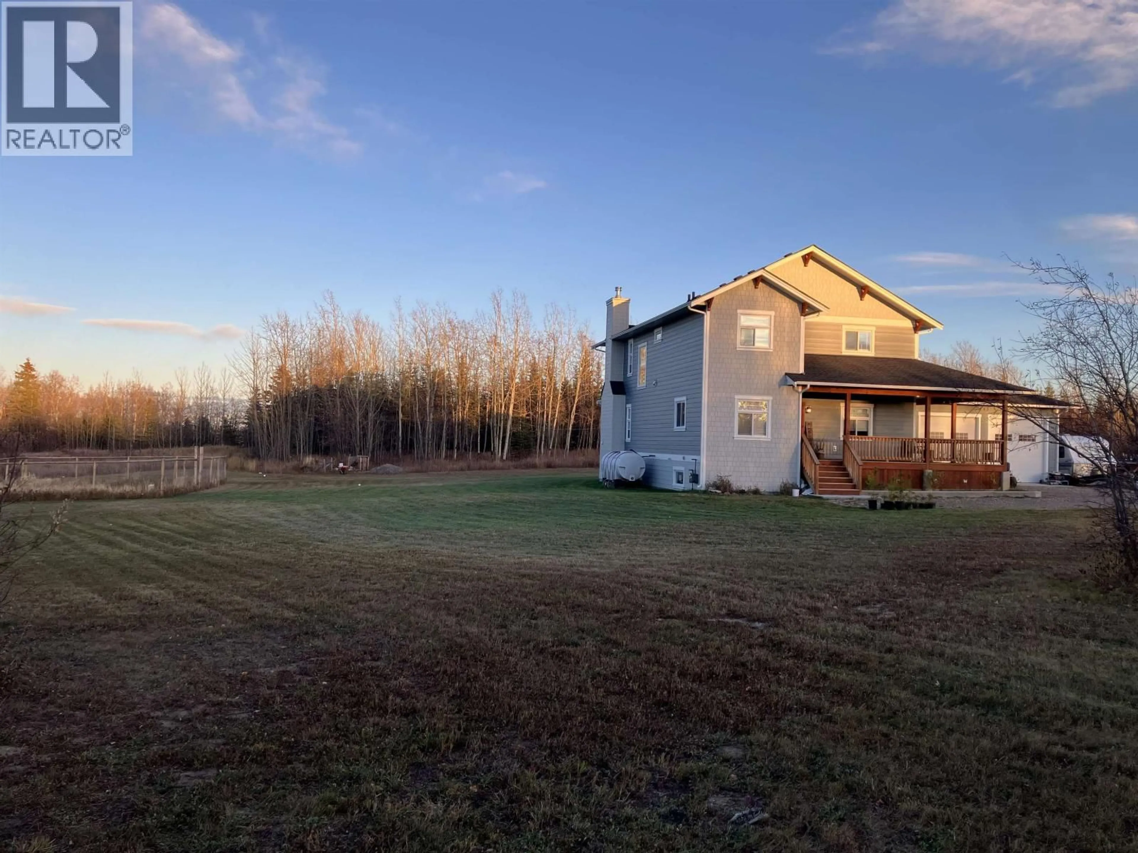 A pic from outside/outdoor area/front of a property/back of a property/a pic from drone, building for 13245 283 ROAD, Fort St. John British Columbia V1J8K6