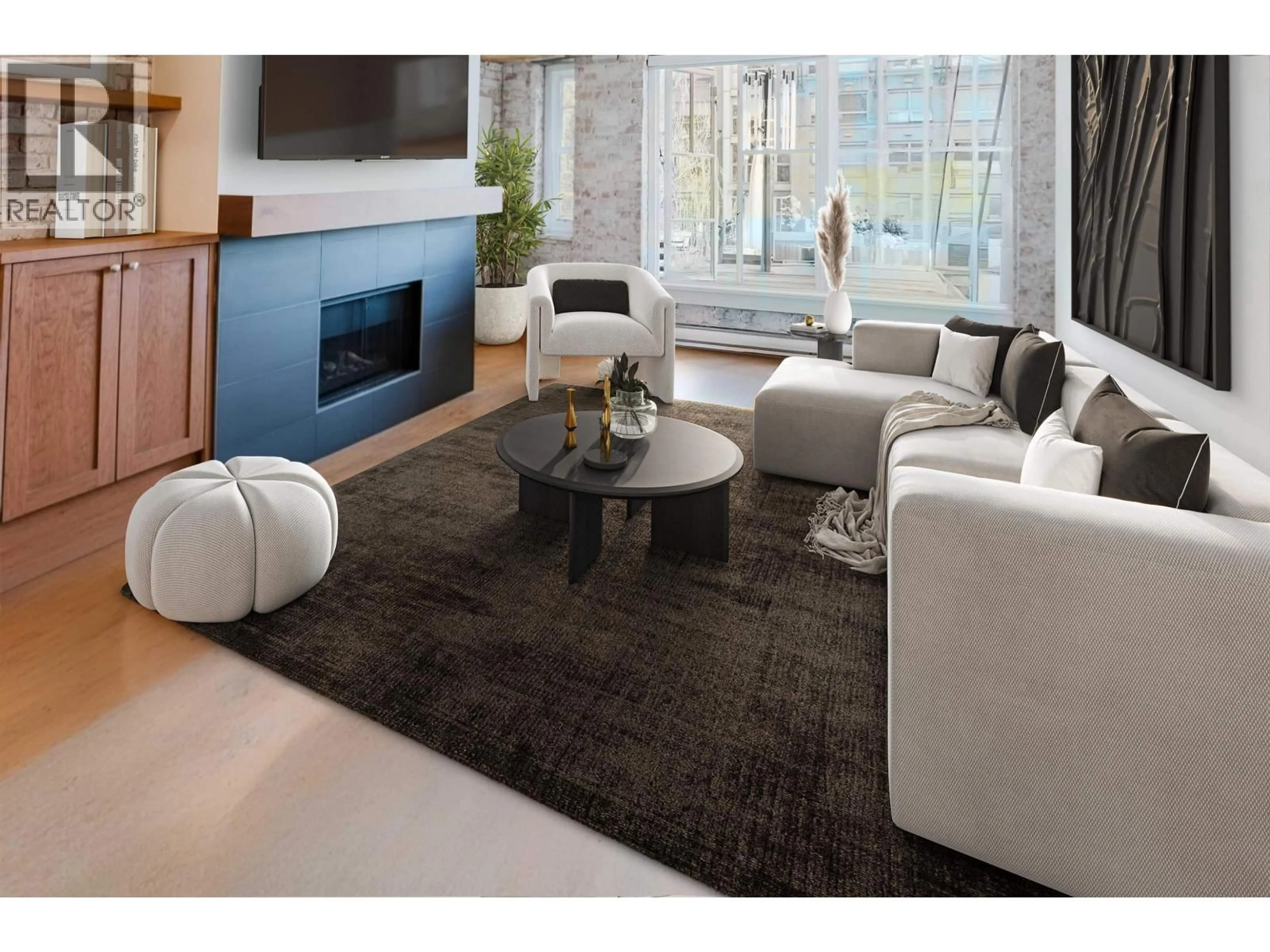 Living room with furniture, unknown for 210 - 1178 HAMILTON STREET, Vancouver British Columbia V6B2S2