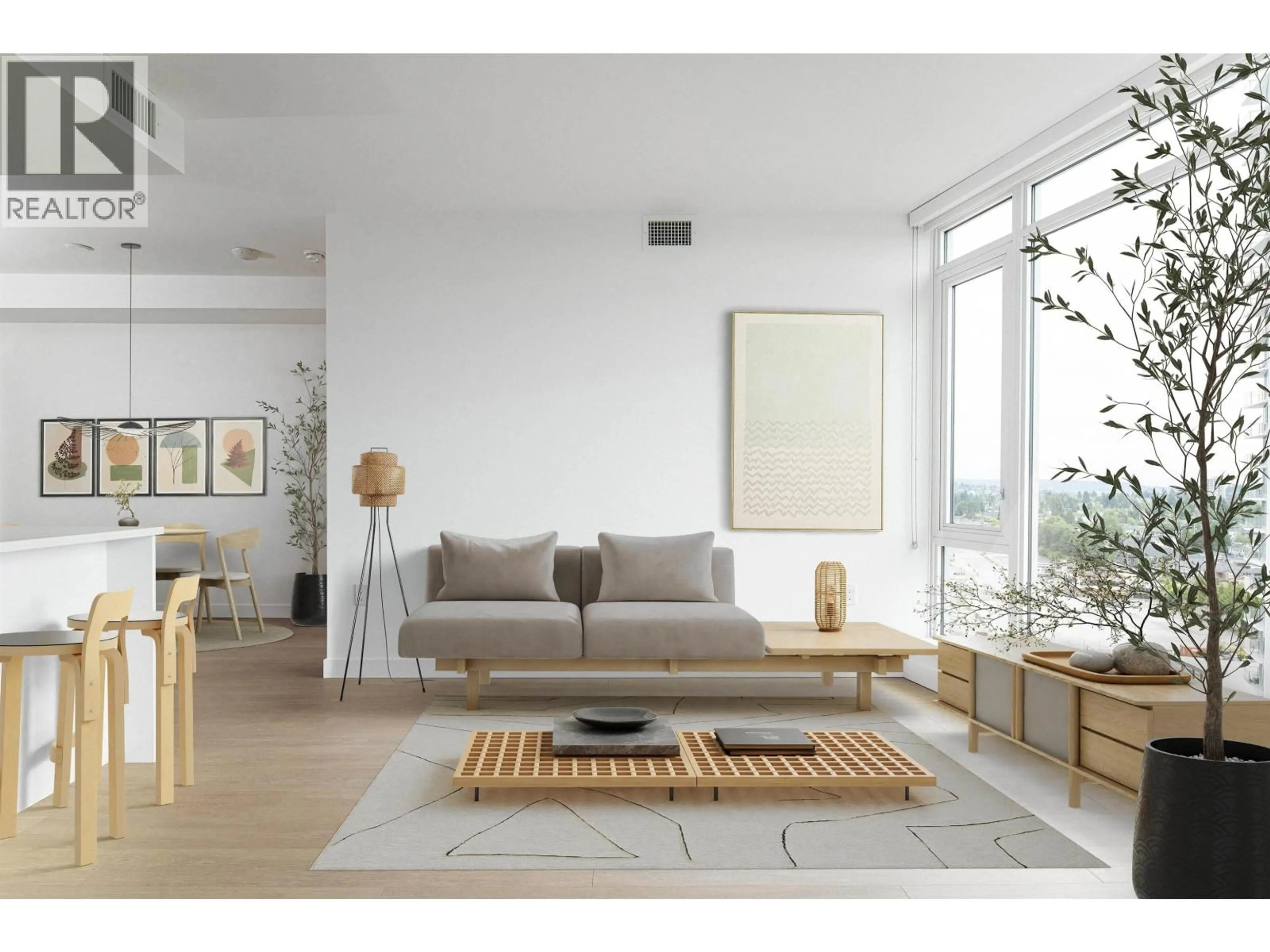 Living room with furniture, unknown for 1306 - 7683 PARK CRESCENT, Burnaby British Columbia V3N0J3