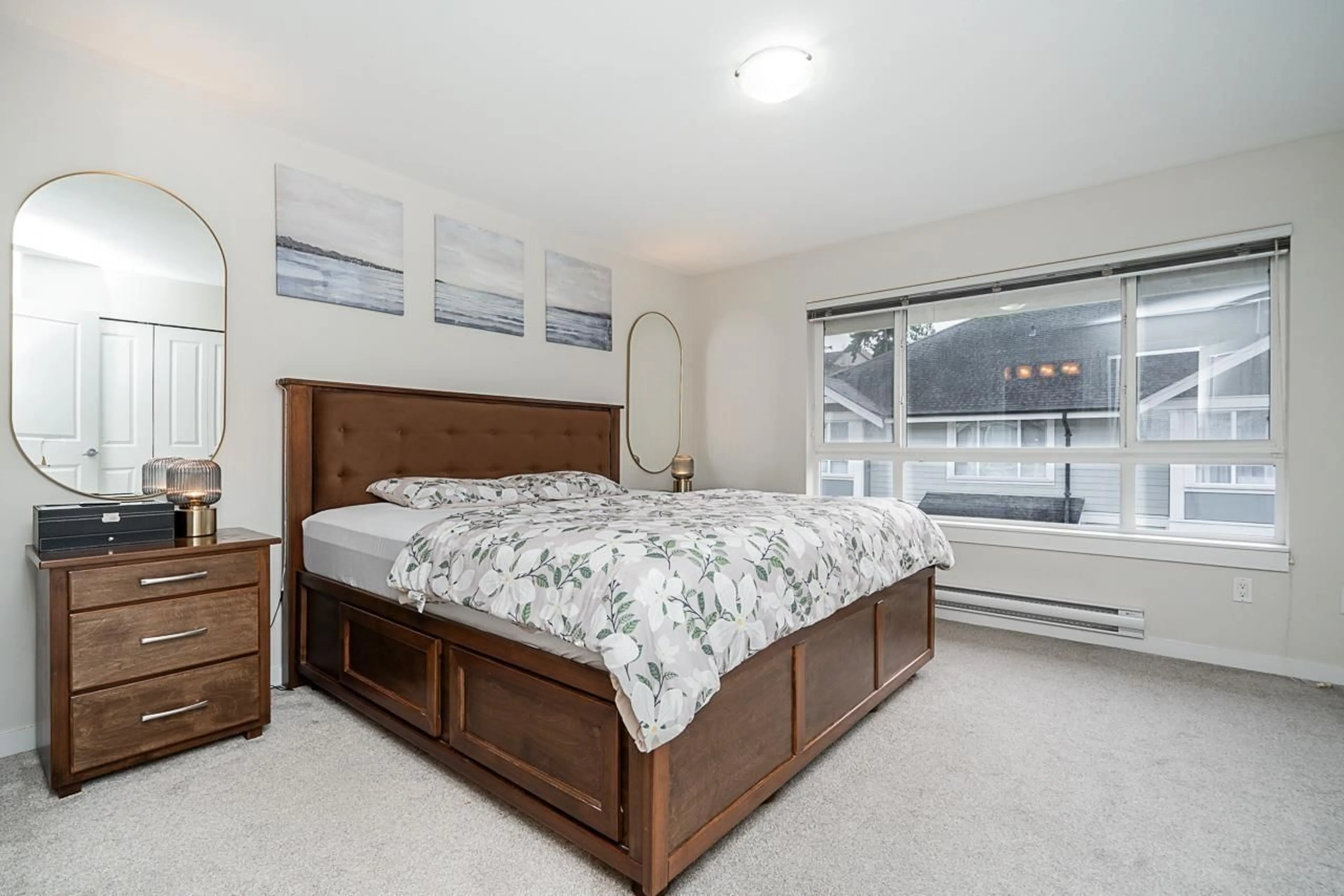 Bedroom with bed, unknown for 37 - 2955 156 STREET, Surrey British Columbia V3Z2W8