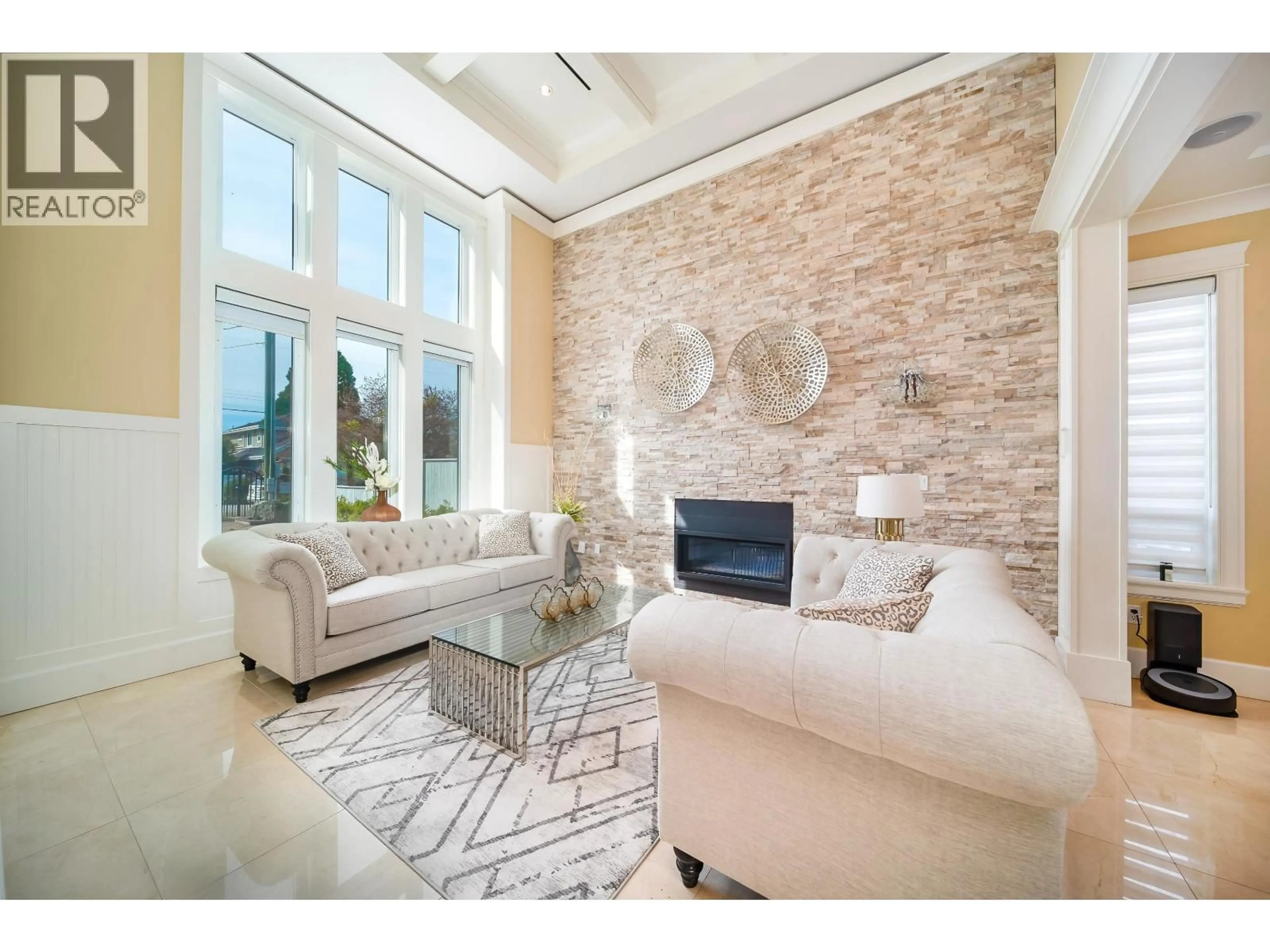 Living room with furniture, ceramic/tile floor for 9120 WELLMOND ROAD, Richmond British Columbia V7E1L5