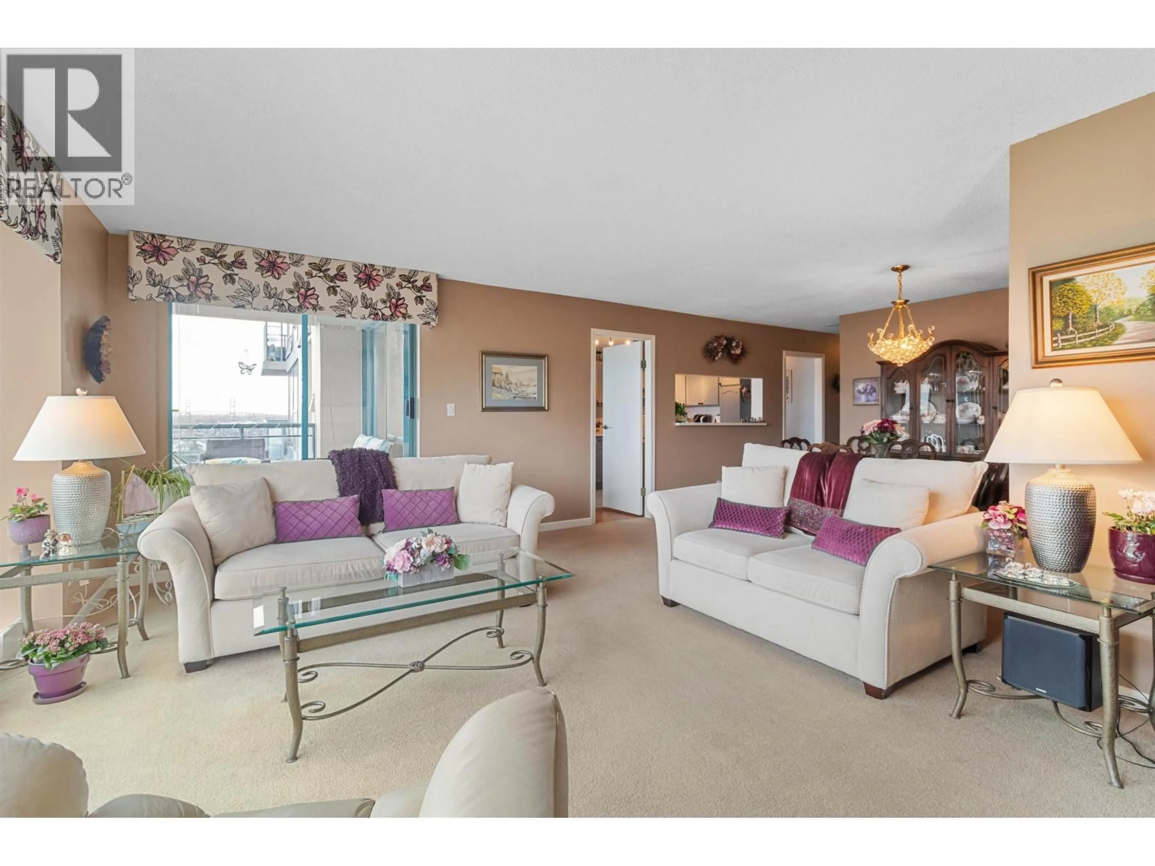 Living room with furniture, unknown for 1101 - 8 LAGUNA COURT, New Westminster British Columbia V3M6M6