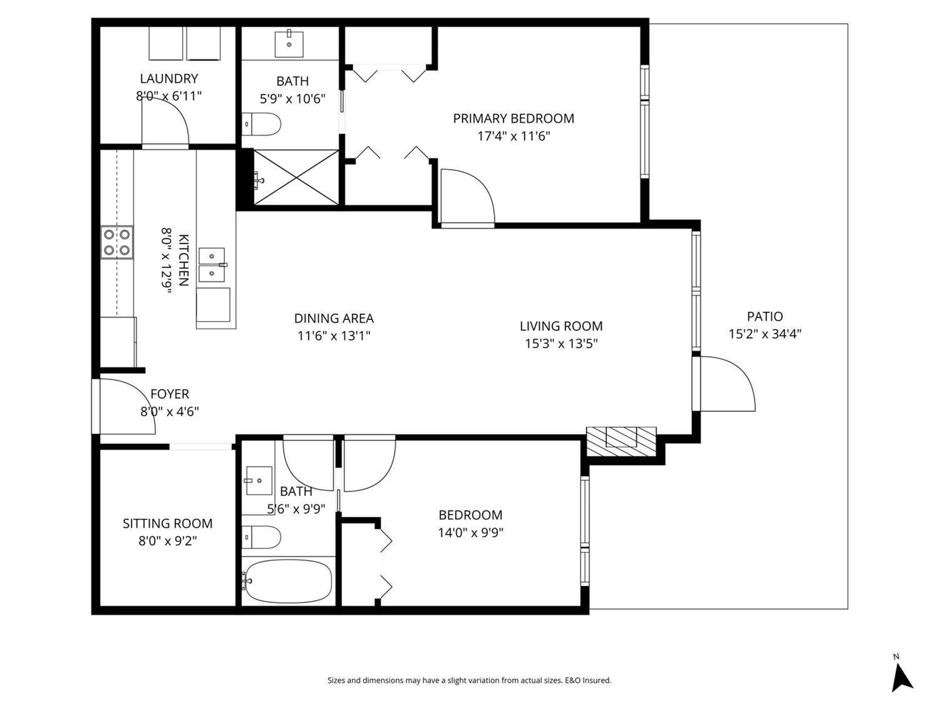 Floor plan for 110 - 45746 KEITH WILSON ROAD, Chilliwack British Columbia V2R0X3