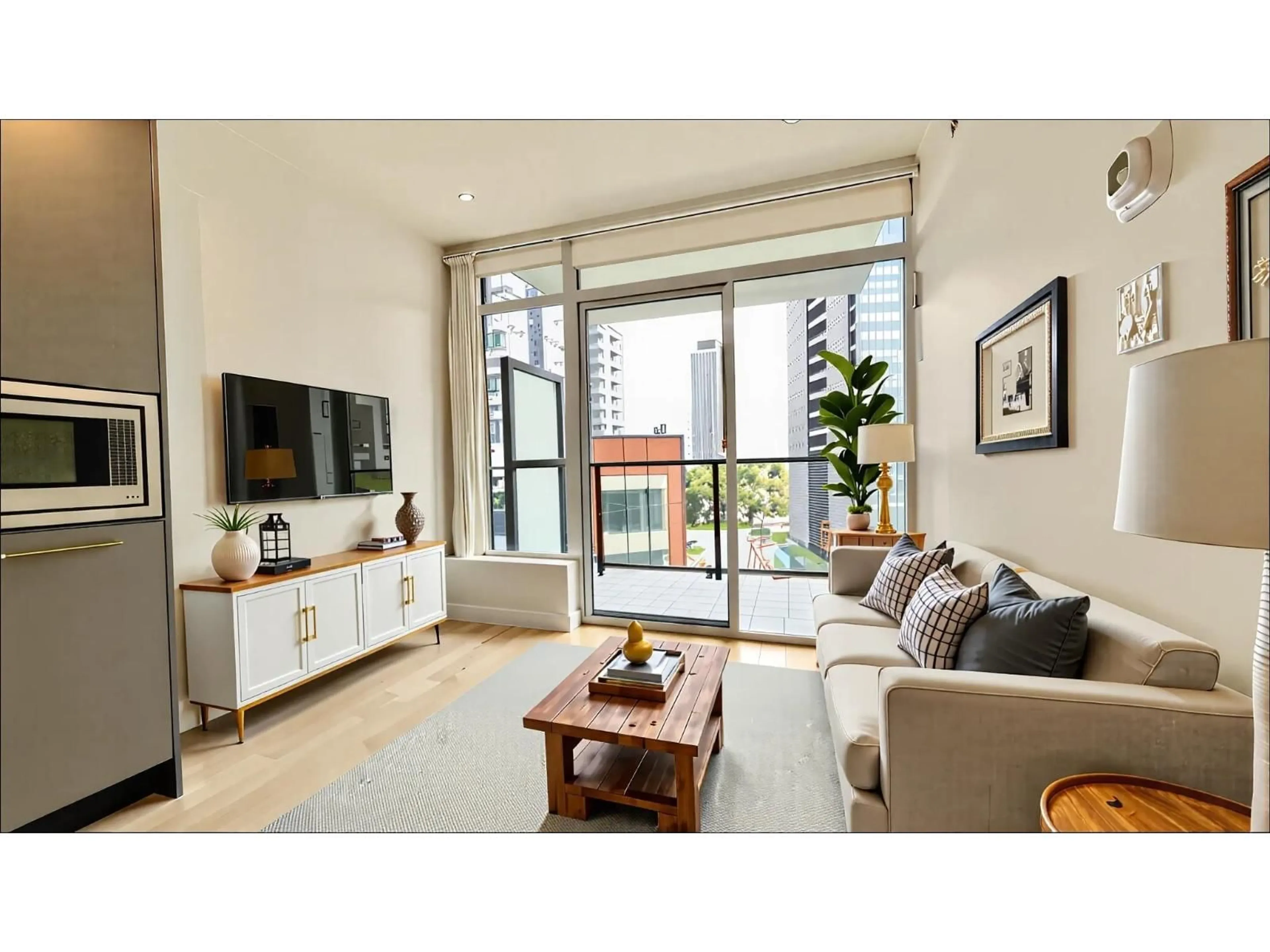 Living room with furniture, unknown for 512 - 13725 GEORGE JUNCTION, Surrey British Columbia V3T4Y3