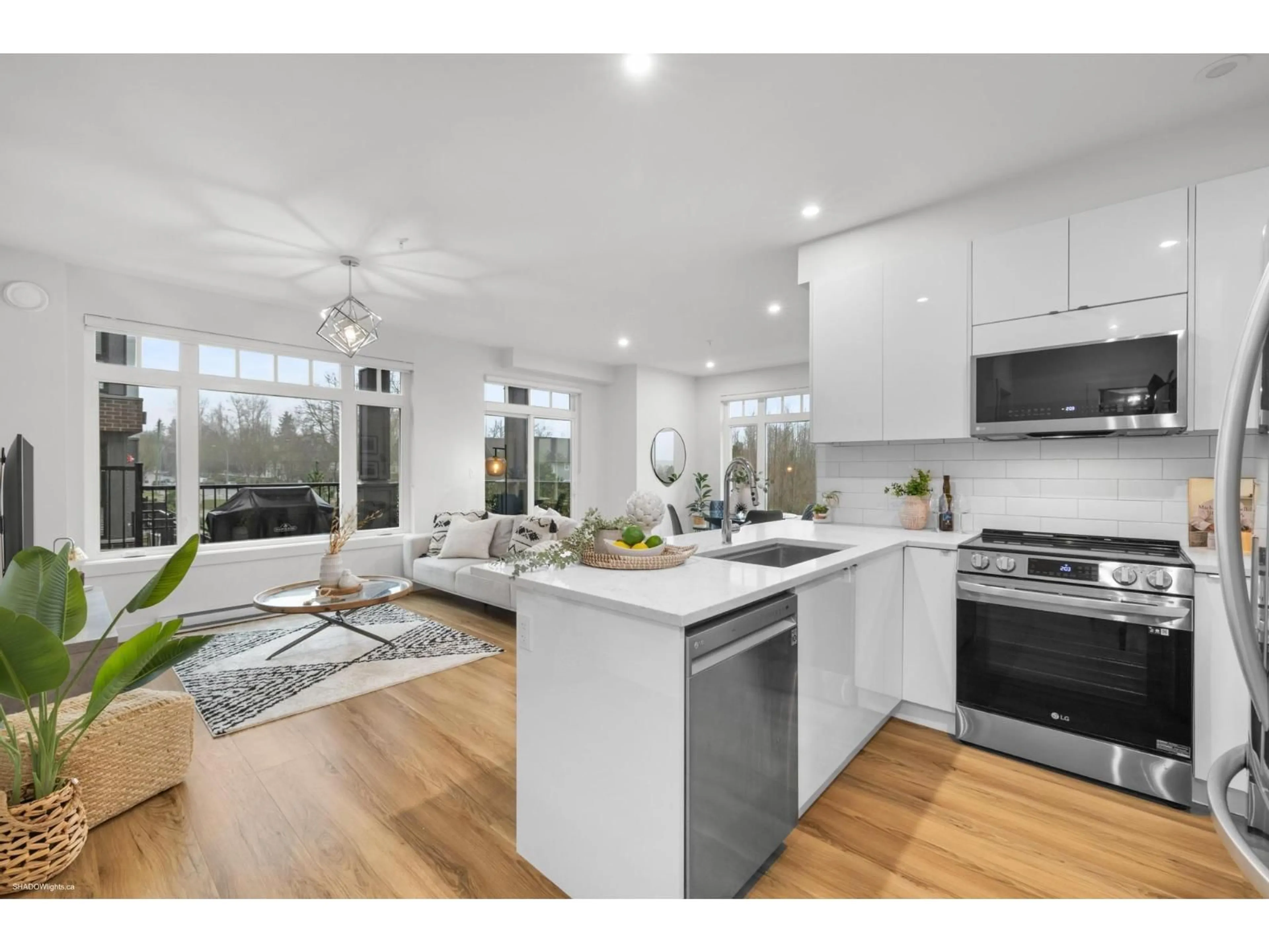 Open concept kitchen, unknown for 101 - 20081 68 AVENUE, Langley British Columbia V2Y3V7