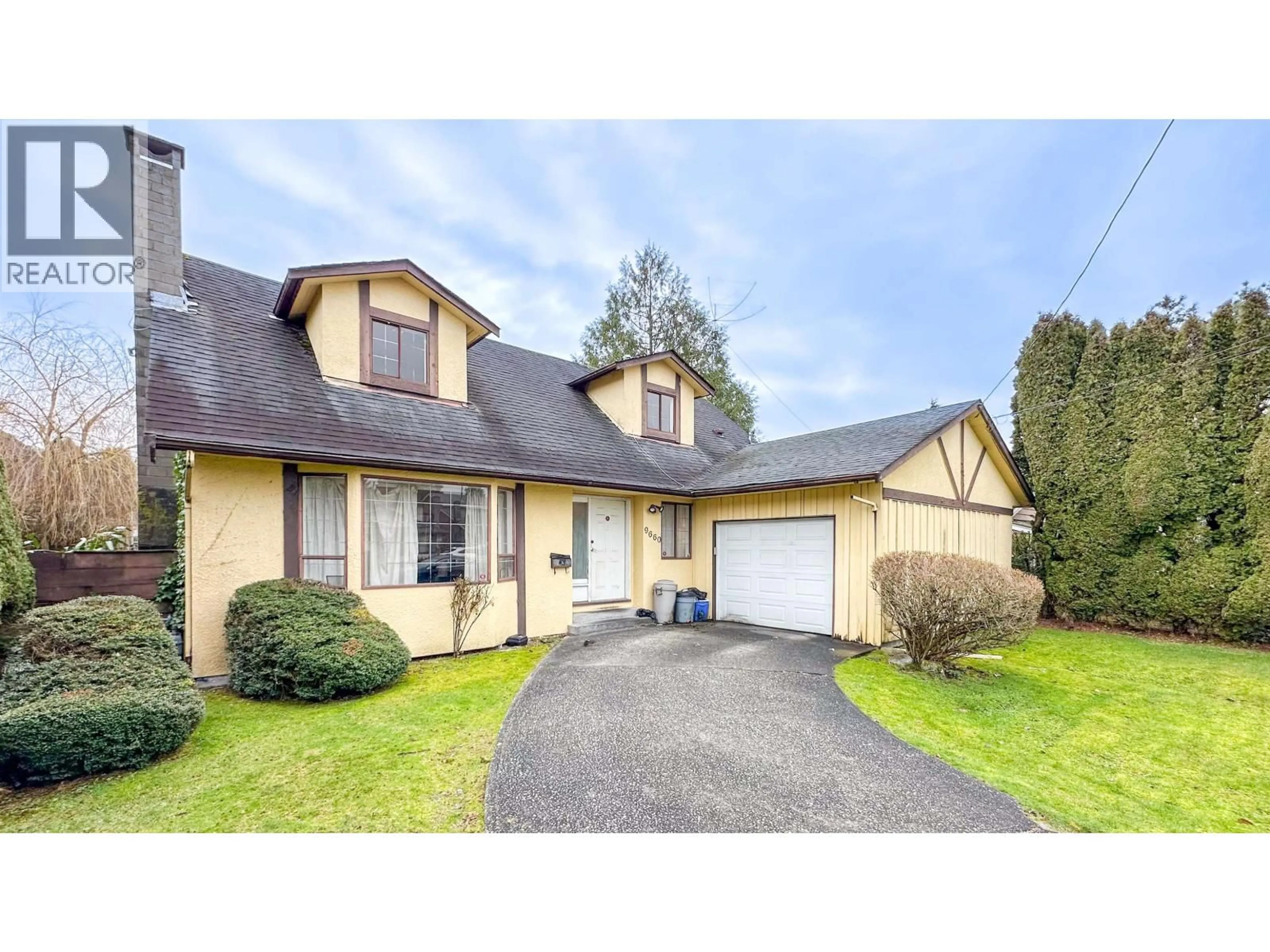 Home with vinyl exterior material, street for 9660 FRANCIS ROAD, Richmond British Columbia V6Y1B3