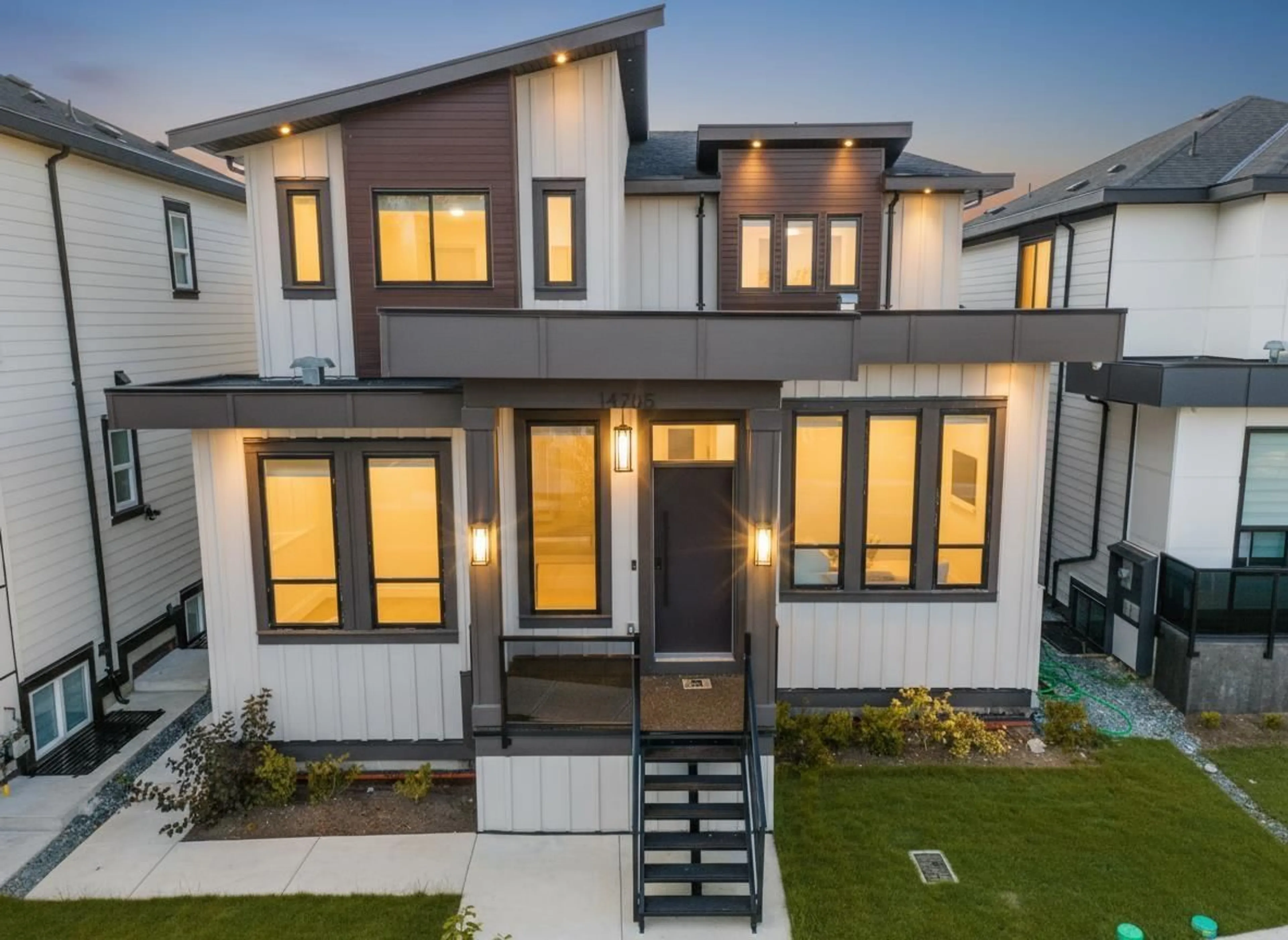 Home with vinyl exterior material, street for 14785 68A AVENUE, Surrey British Columbia V3S3C9