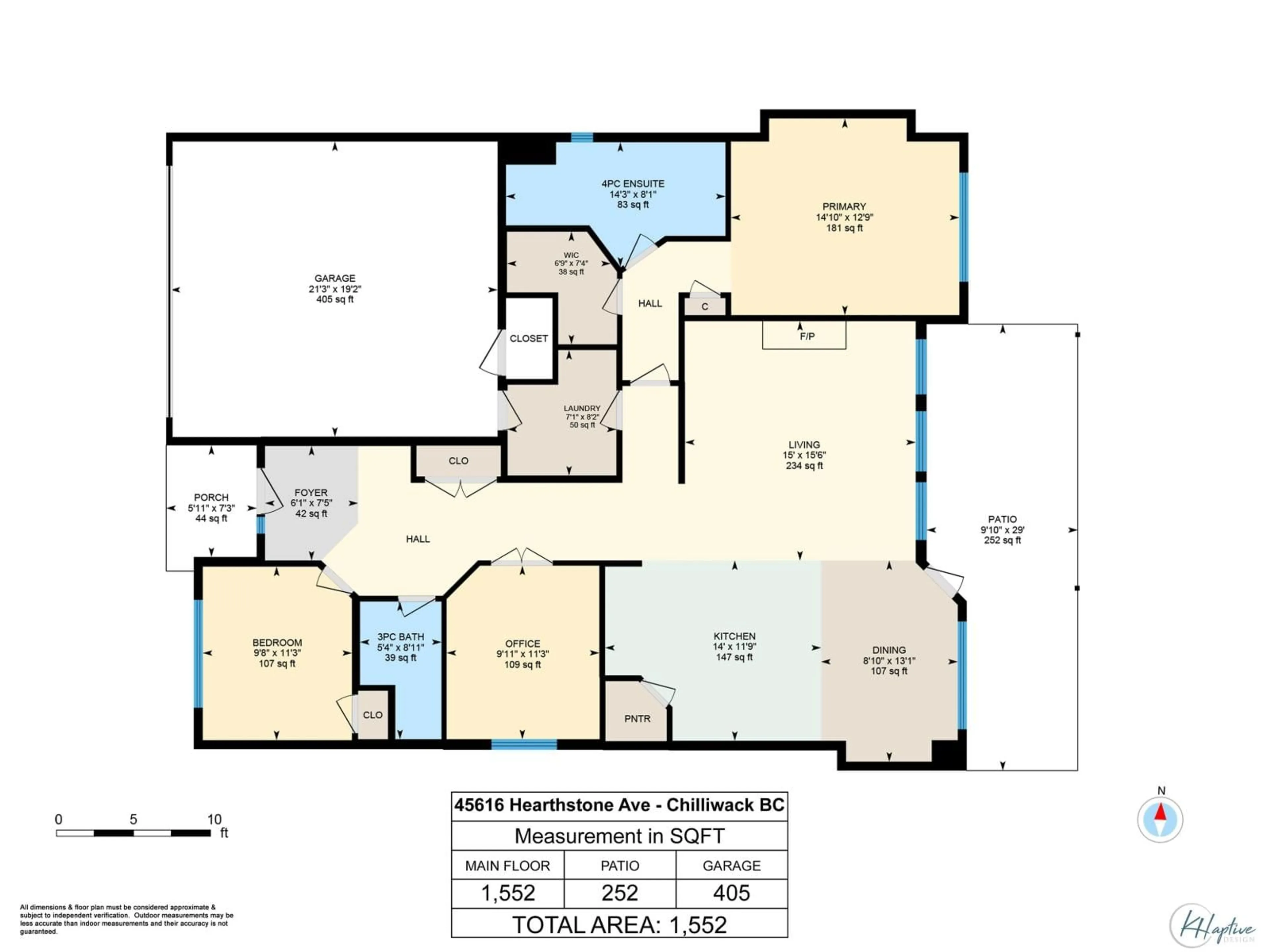 Floor plan for 46516 HEARTHSTONE AVENUE, Chilliwack British Columbia V2R0E2