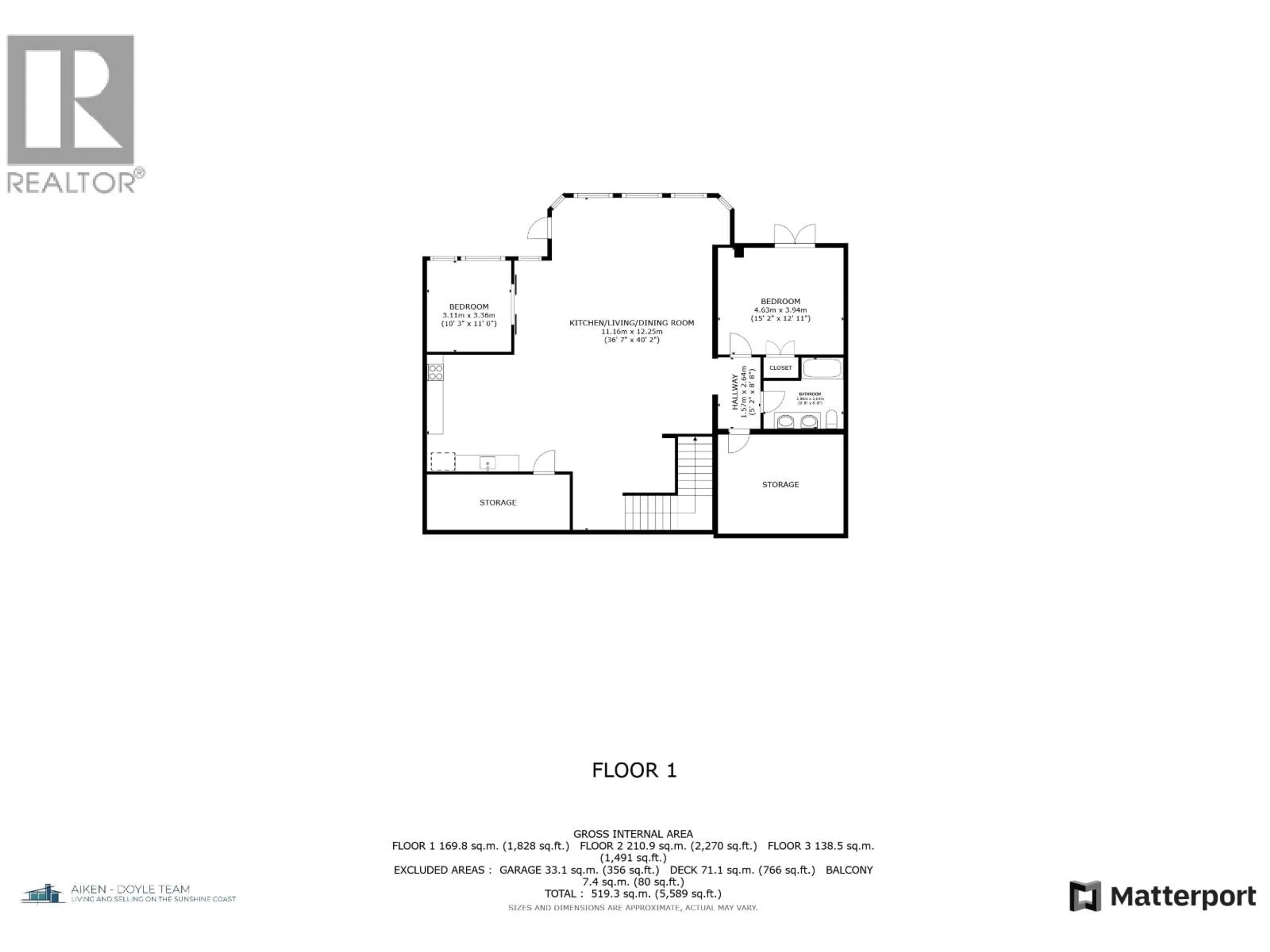 Floor plan for 3387 BEACH AVENUE, Roberts Creek British Columbia V0N2W2