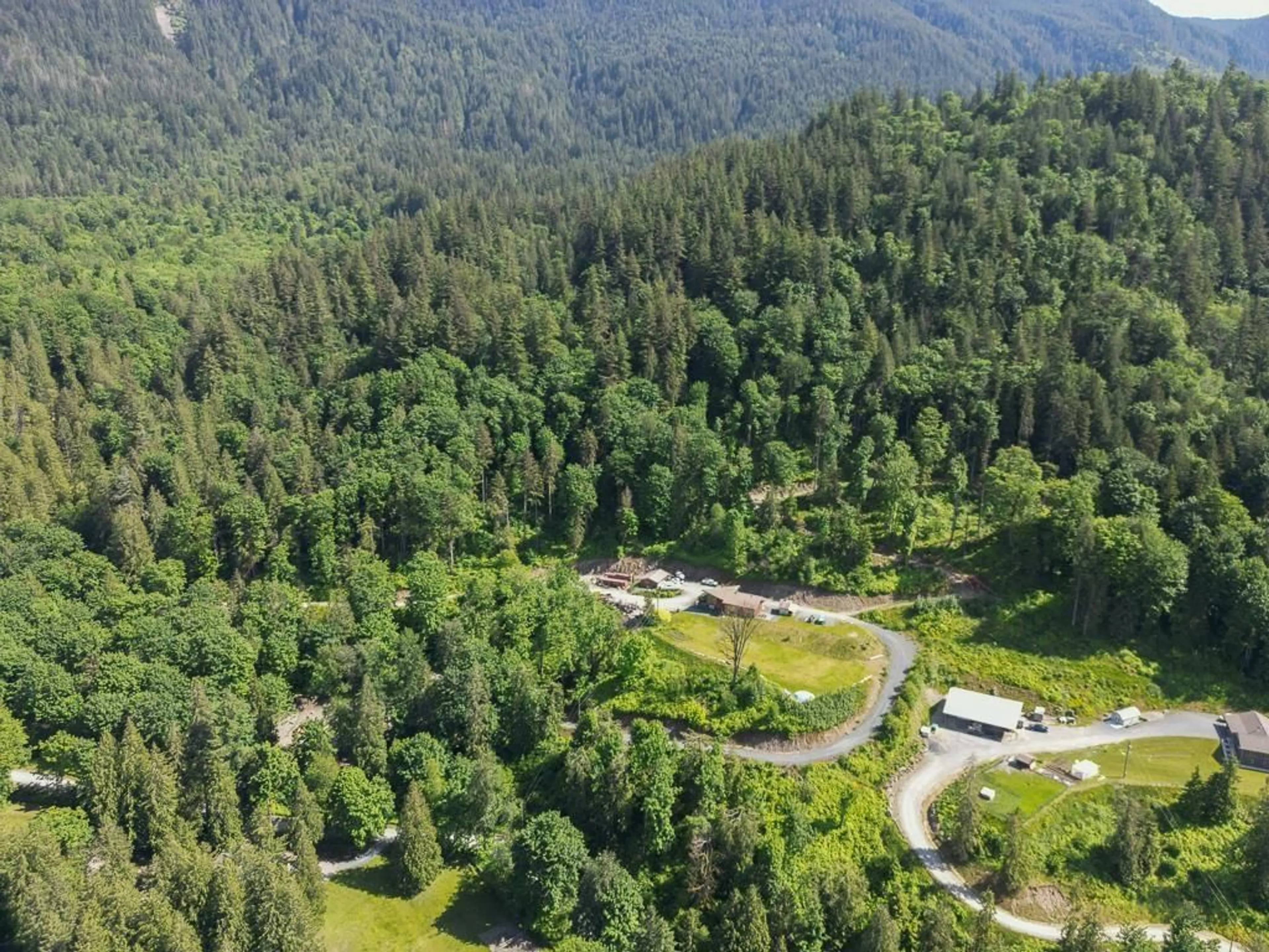 A pic from outside/outdoor area/front of a property/back of a property/a pic from drone, forest/trees view for 51860 HACK-BROWN ROAD, Chilliwack British Columbia V4Z1L1