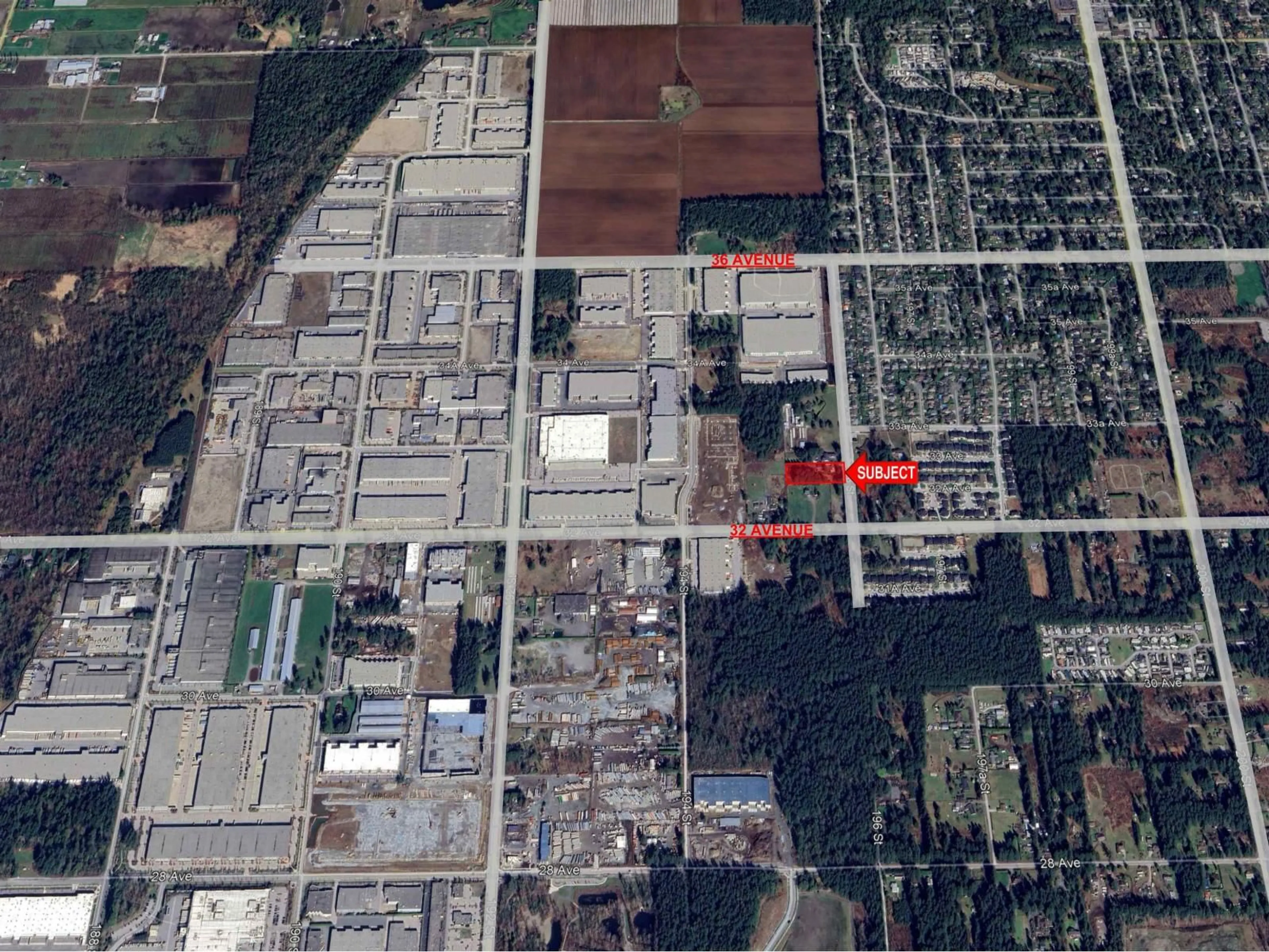 Picture of a map for 3271 196 STREET, Surrey British Columbia V3S0L5