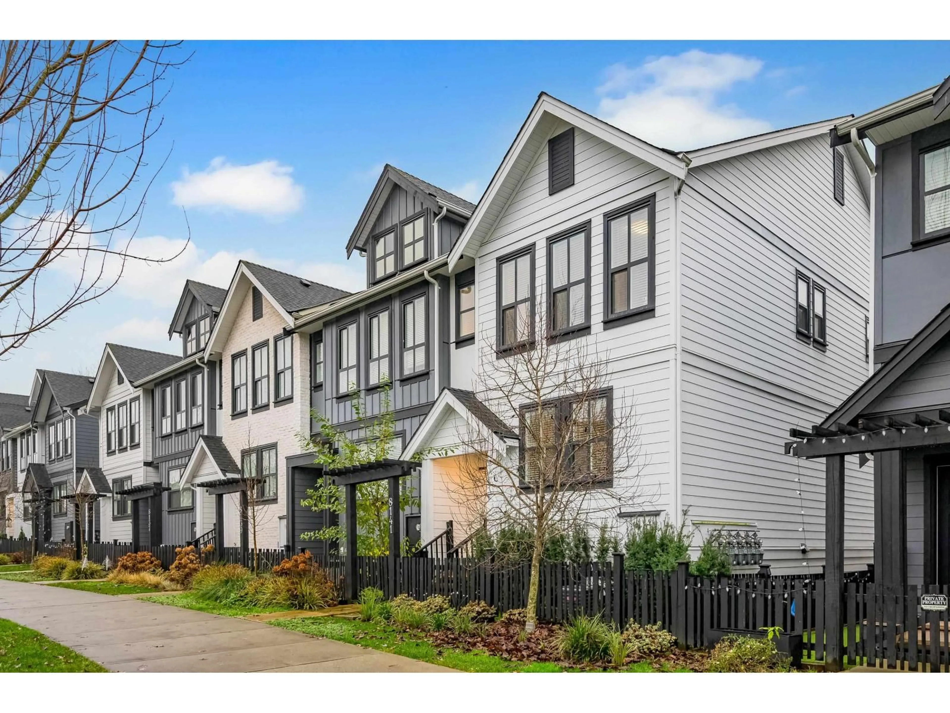 Home with vinyl exterior material, street for 8141 202 STREET, Langley British Columbia V2Y3K2