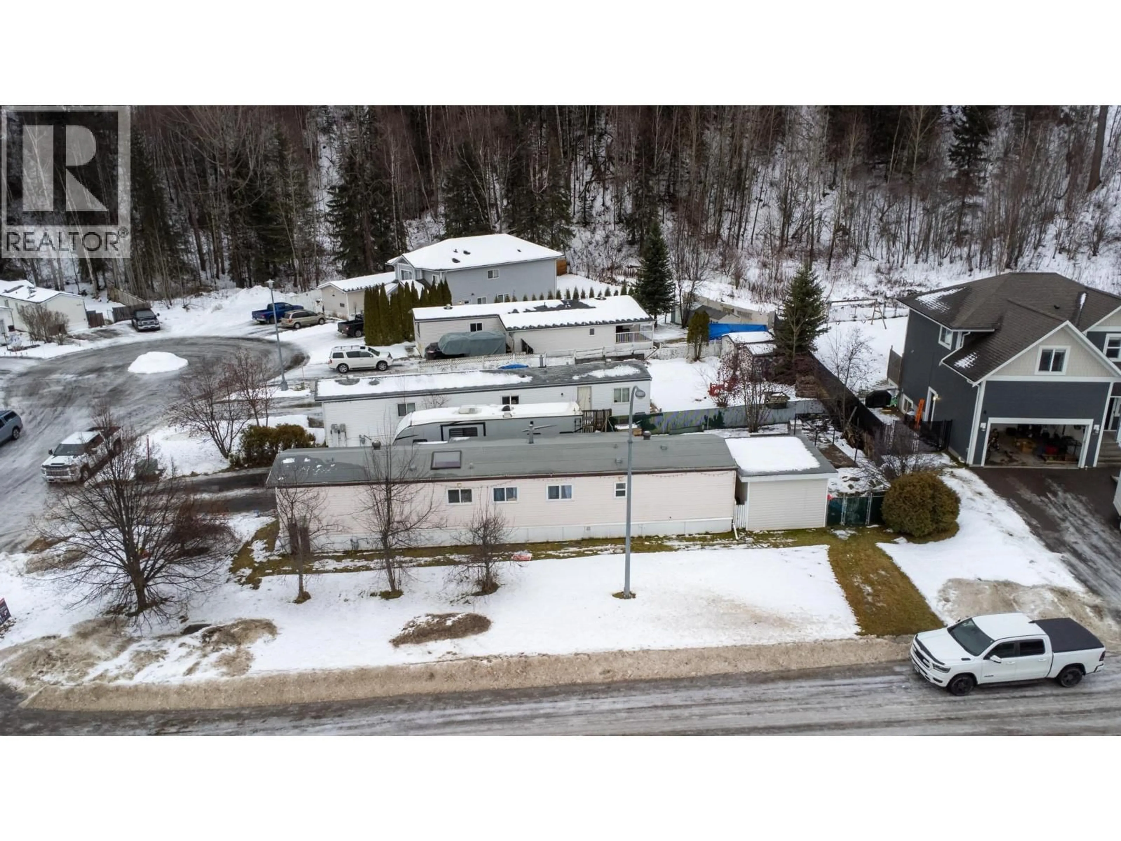 A pic from outside/outdoor area/front of a property/back of a property/a pic from drone, unknown for 5203 COOK PLACE, Prince George British Columbia V2K5G7